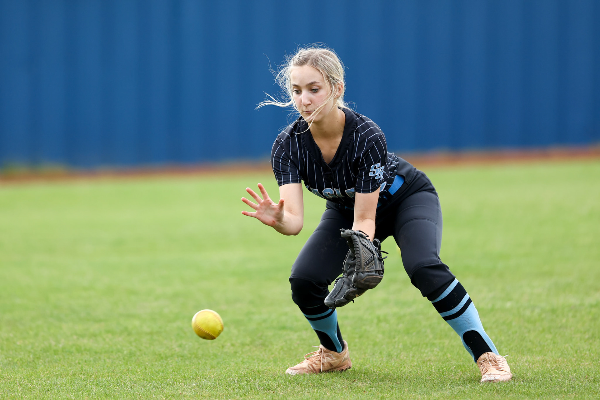 St. Benedict Softball vs St. Agnes Academy on Wednesday April 6, 2022 at St. Benedict At Auburndale High School in Memphis, TN. (Ryan Beatty/SBA)