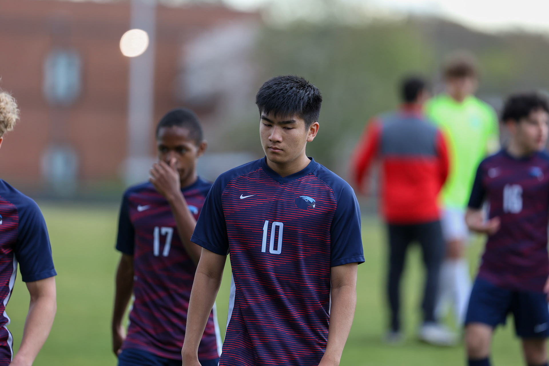 St. Benedict Soccer vs Millington on April 7, 2022 at St. Benedict At Auburndale High School in Memphis, TN. (Ryan Beatty/SBA)