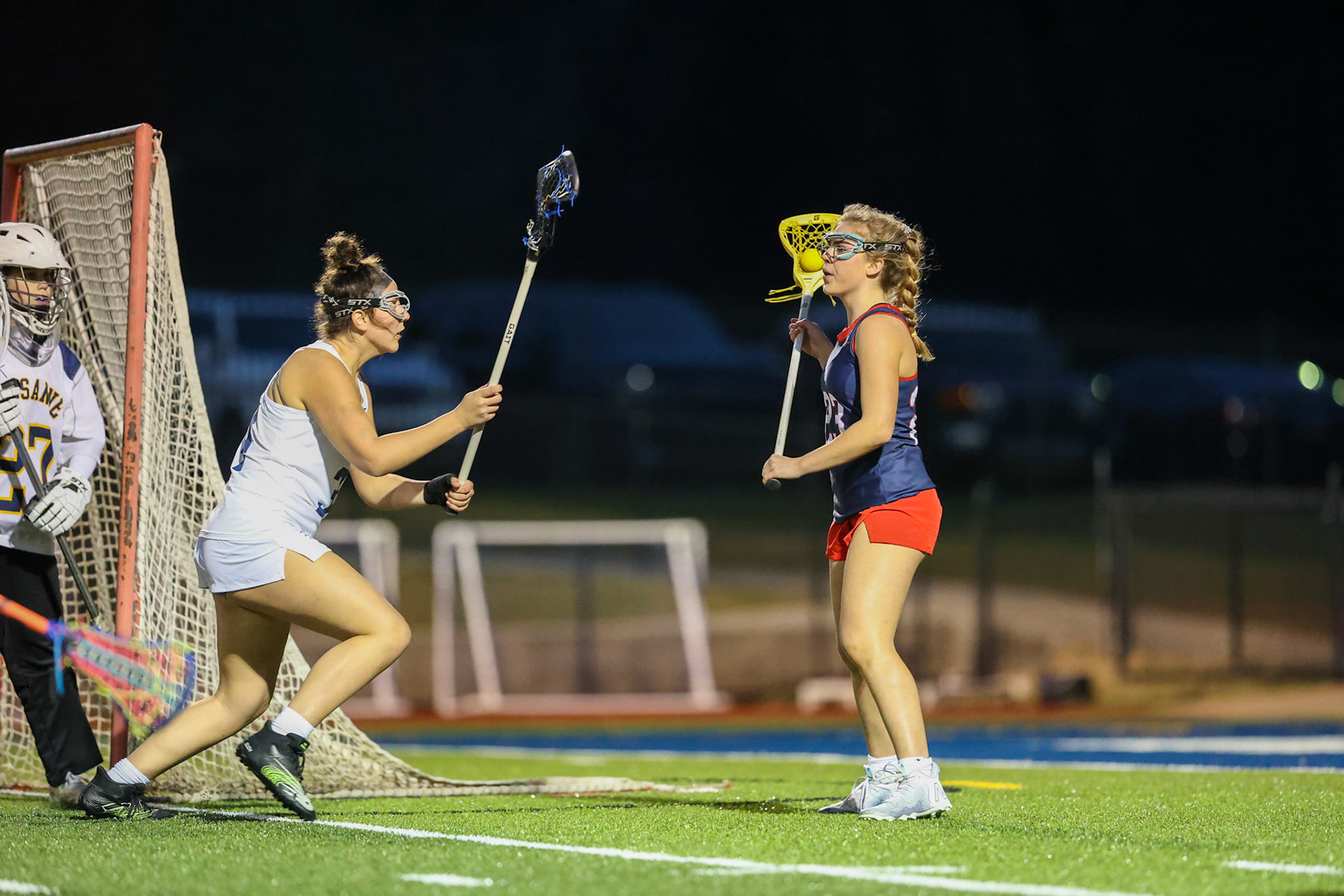SBA Girls Lacrosse vs Lausanne on Wednesday, March 8, 2023. (Ryan Beatty Photo)