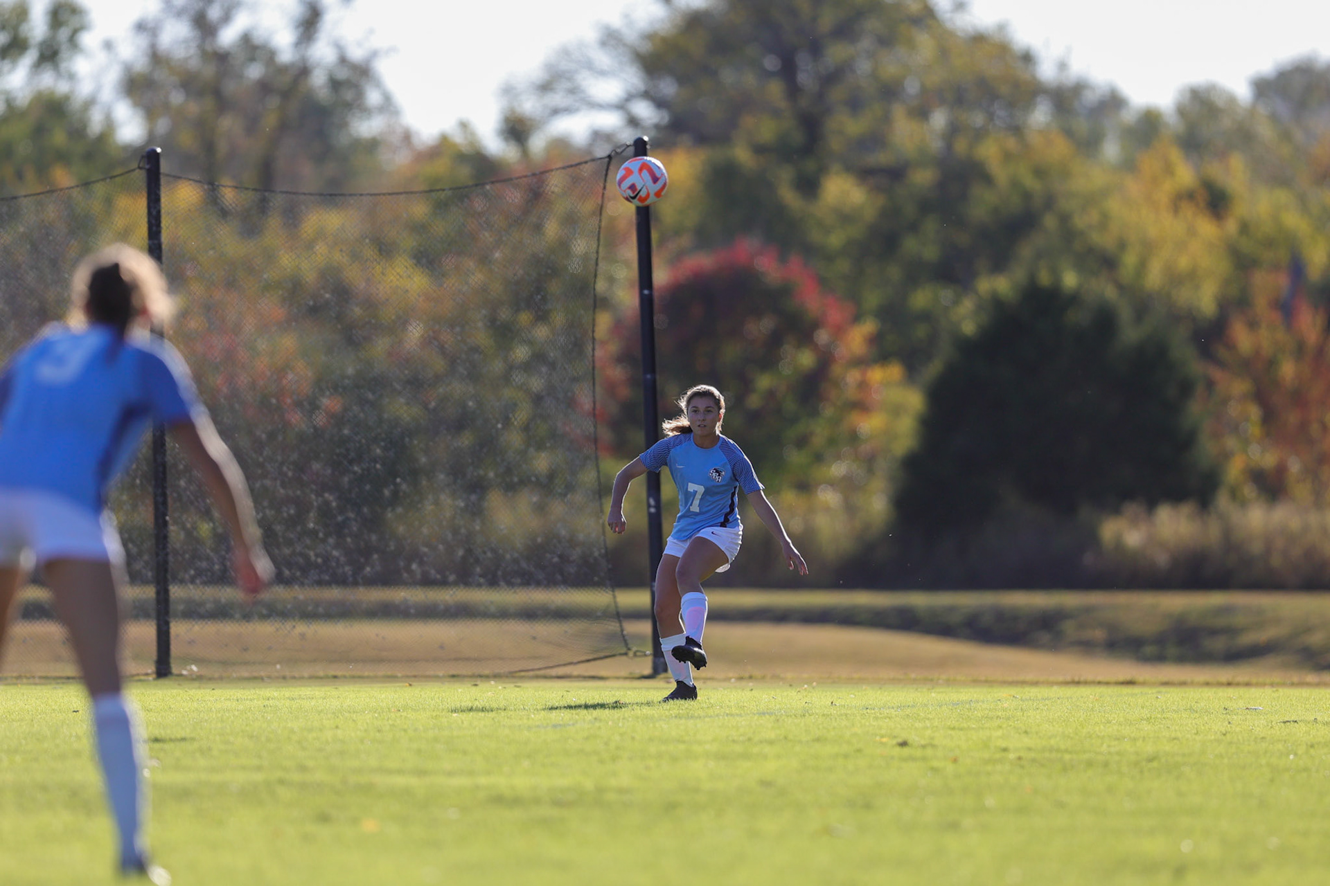 SBA Girl’s Soccer vs. Ensworth in the first round of the TSSAA State Tournament in Nashville, TN, on Oct. 17, 2022. (Ryan Beatty/SBA)
