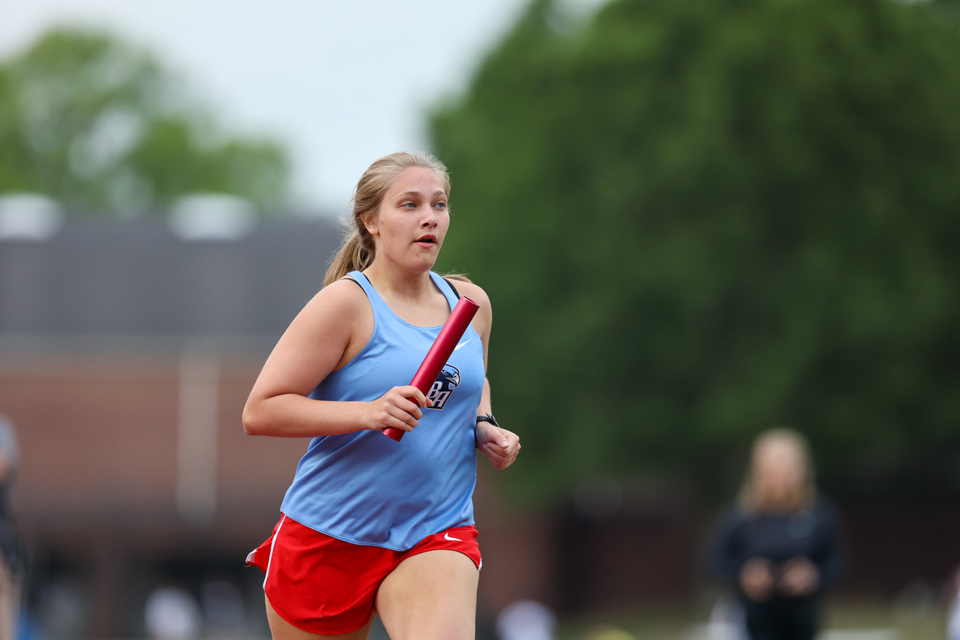 St. Benedict Track at Memphis University School in Memphis, TN on May 3, 2022. (Ryan Beatty/SBA)