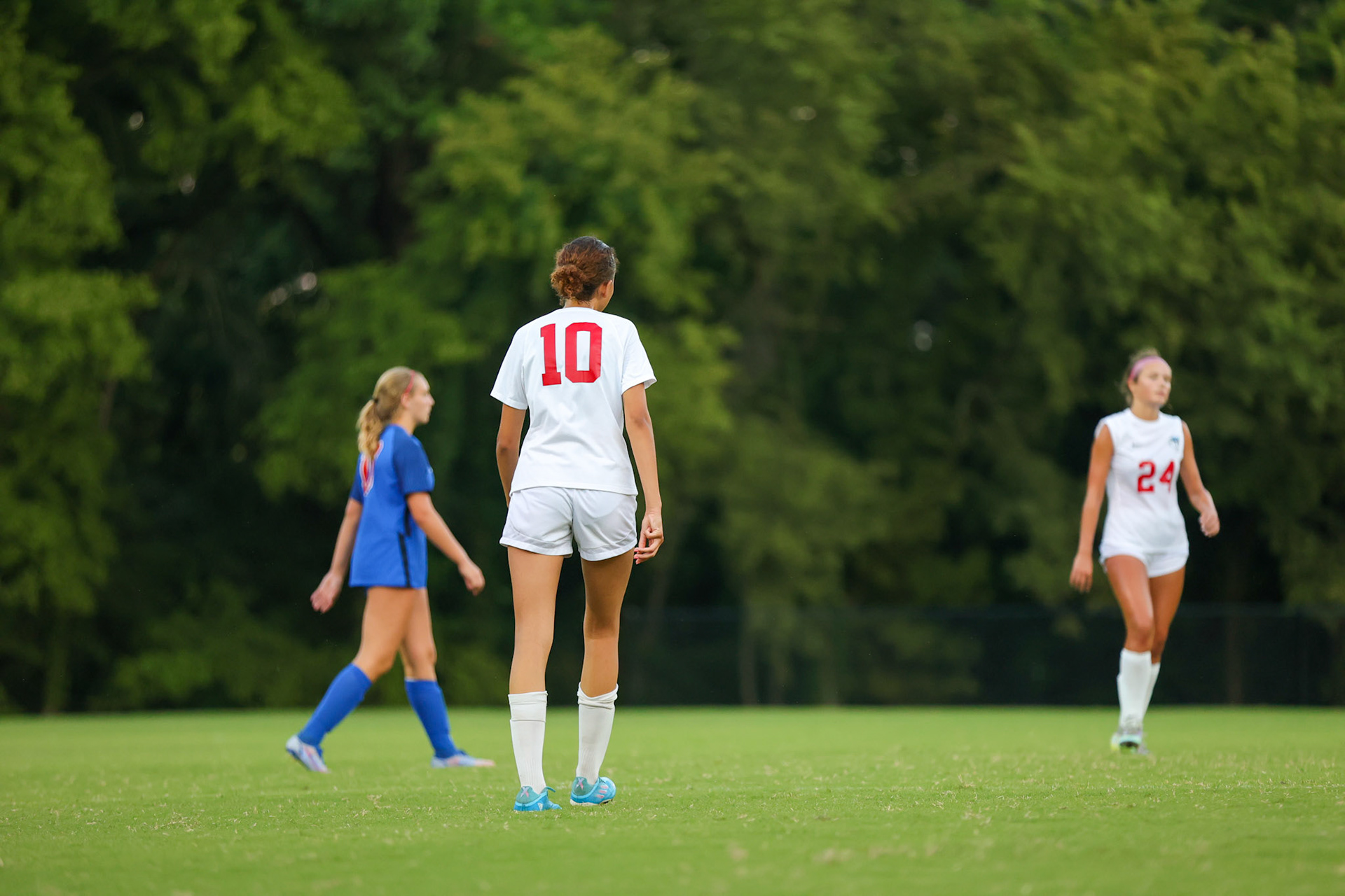 SBA Soccer vs Bartlett at Bartlett High School on Thursday, August 18, 2022. (Ryan Beatty/SBA)