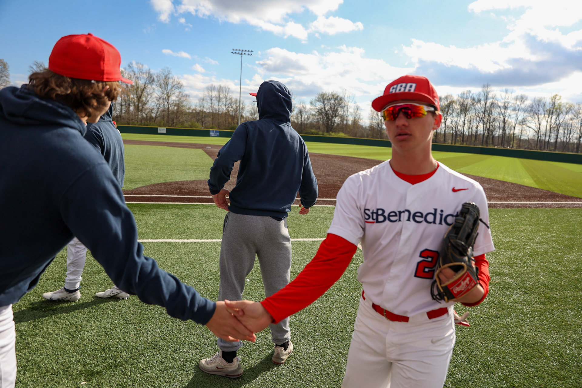 SBA Baseball vs Fayette Academy at USA Stadium in Millington, TN on Monday, March 13, 2023. (Ryan Beatty Photo)