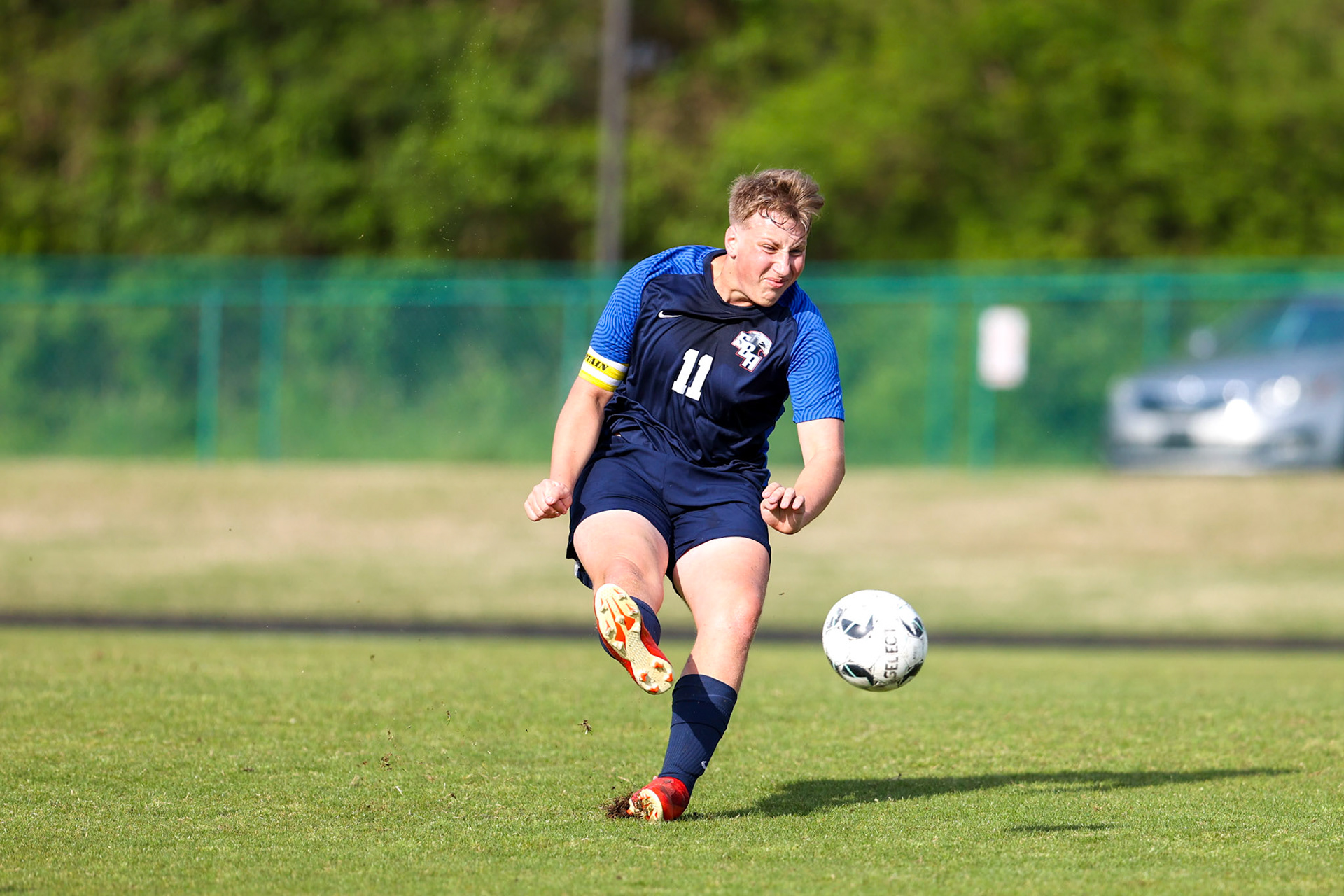 St. Benedict Soccer vs Briarcrest at St. Benedict at Auburndale High School in Memphis, TN on April 21, 2022. (Ryan Beatty/SBA)