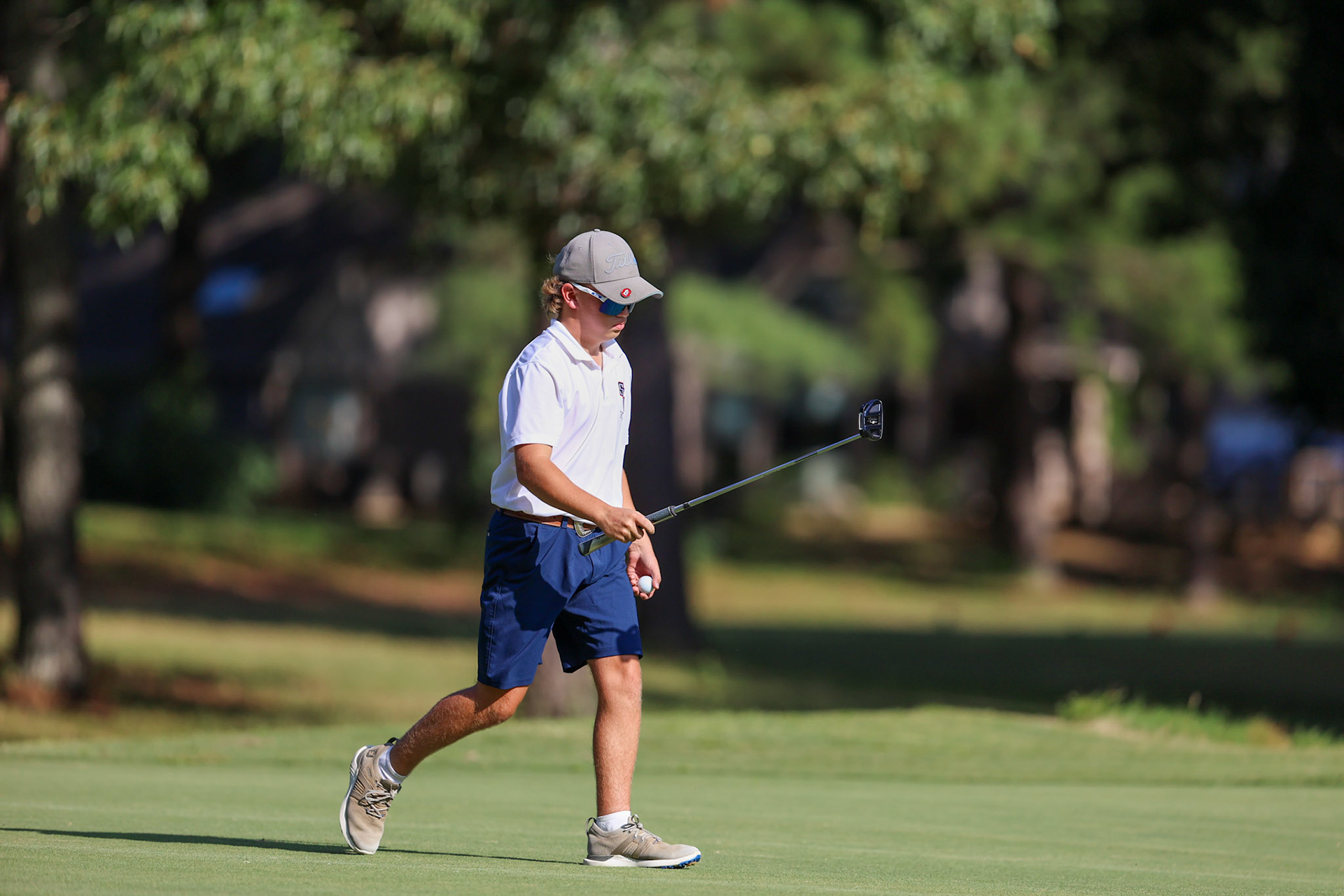 St. Benedict Boys Golf vs Briarcrest at the Lakeland Golf Club on Thursday, September 15, 2022. (Ryan Beatty/SBA)