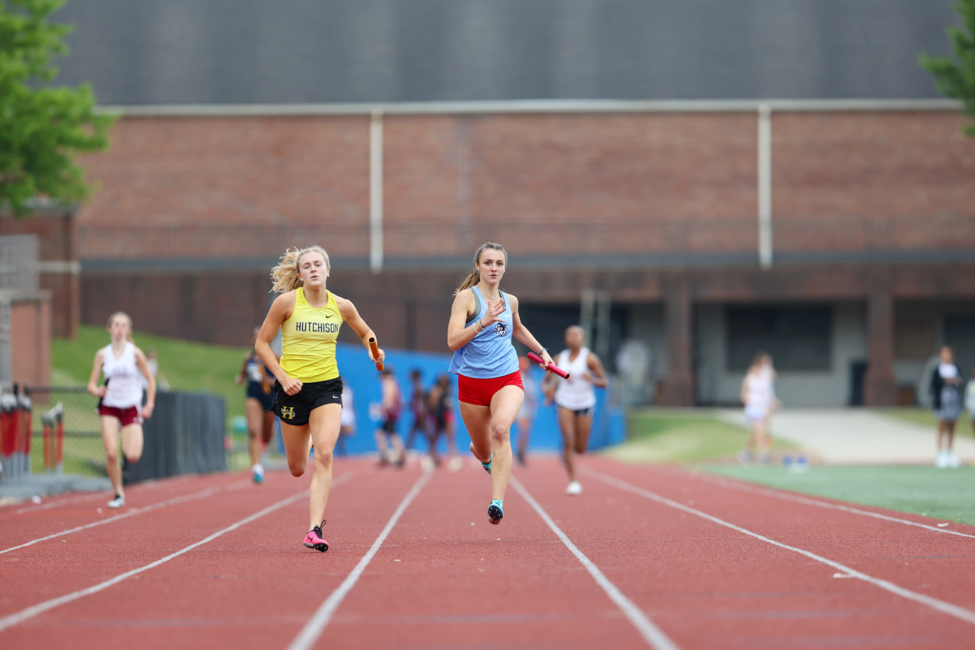 St. Benedict Track at Memphis University School in Memphis, TN on May 3, 2022. (Ryan Beatty/SBA)