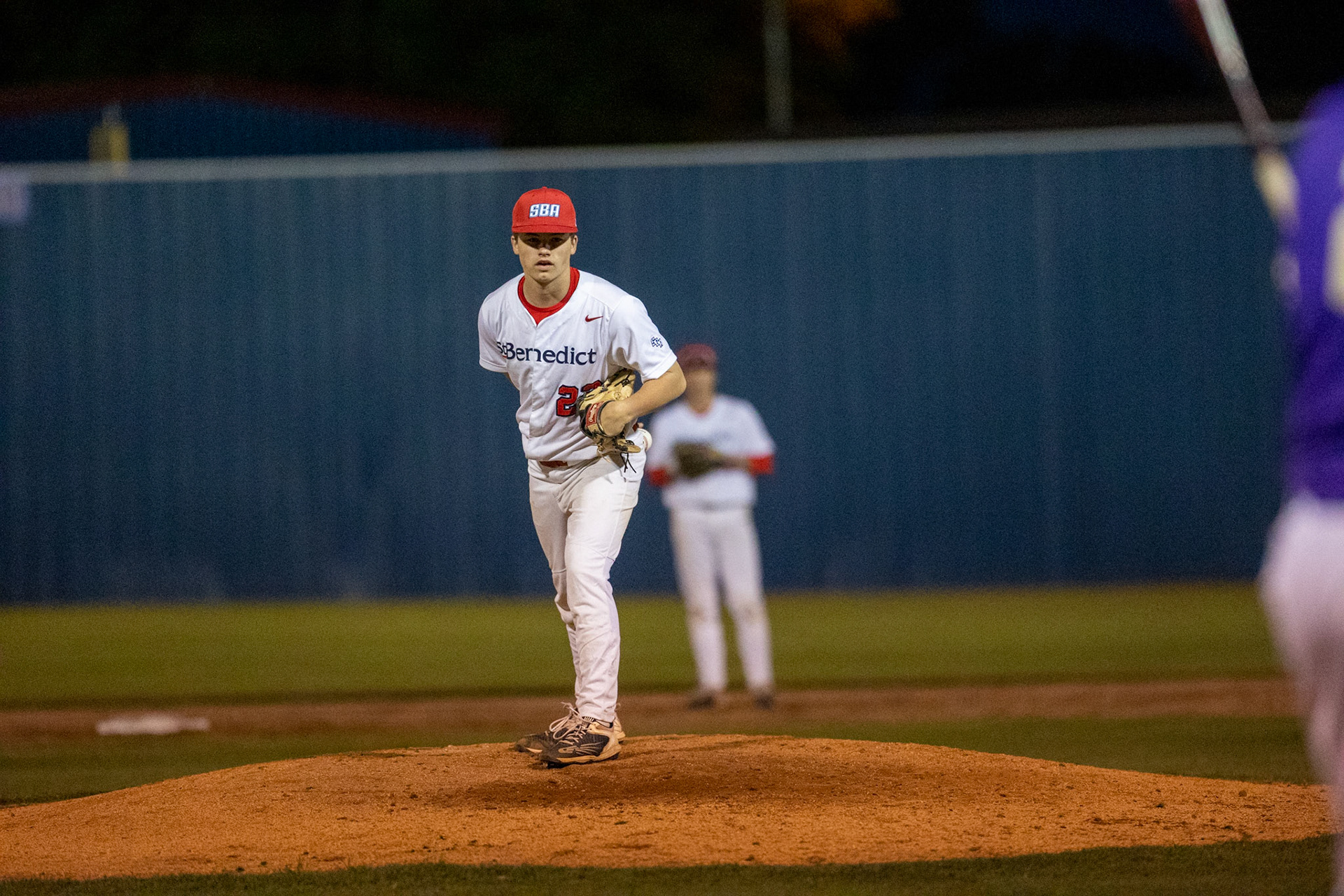 St. Benedict Baseball Senior Night vs CBHS at St. Benedict at Auburndale High School on April 26, 2022.  (Ryan Beatty/SBA)