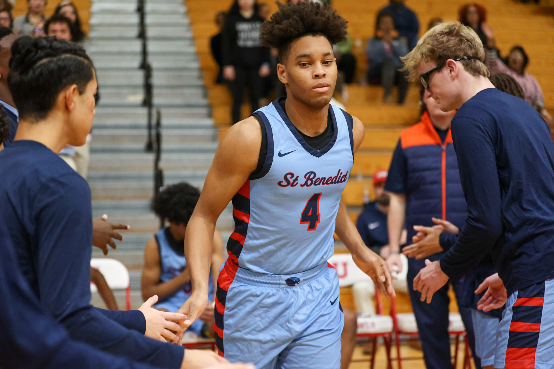 SBA Boys Basketball at MUS. (Ryan Beatty Photo)