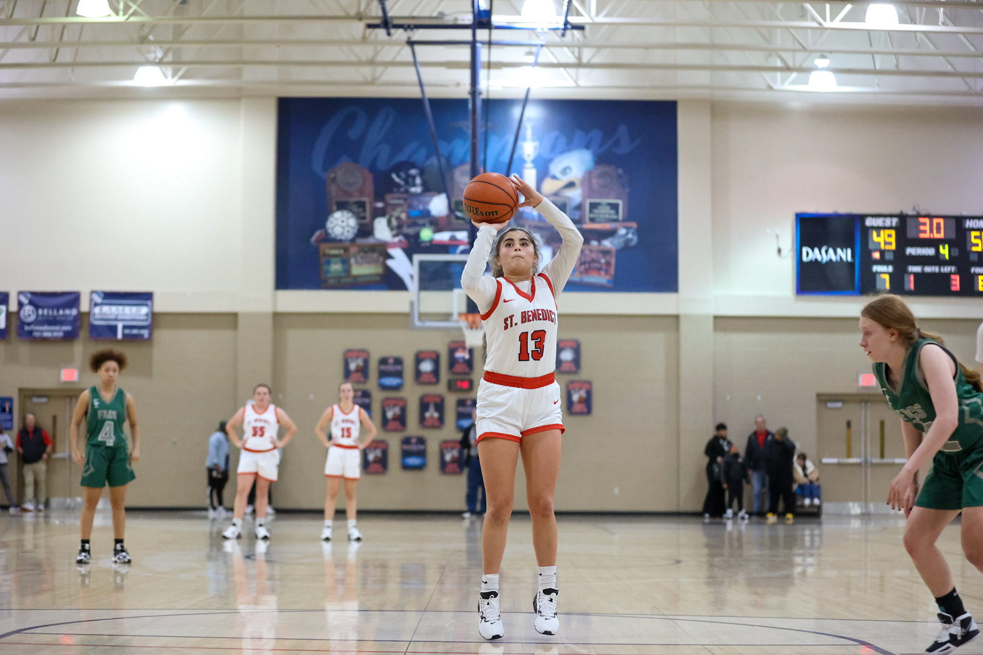 SBA Basketball vs FACS on Friday, Nov. 18, 2022. (Ryan Beatty/SBA)