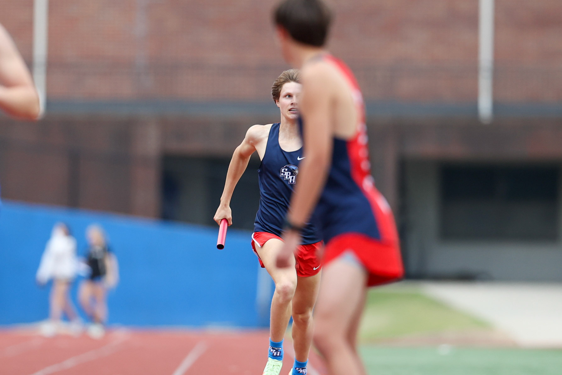 St. Benedict Track at Memphis University School in Memphis, TN on May 3, 2022. (Ryan Beatty/SBA)