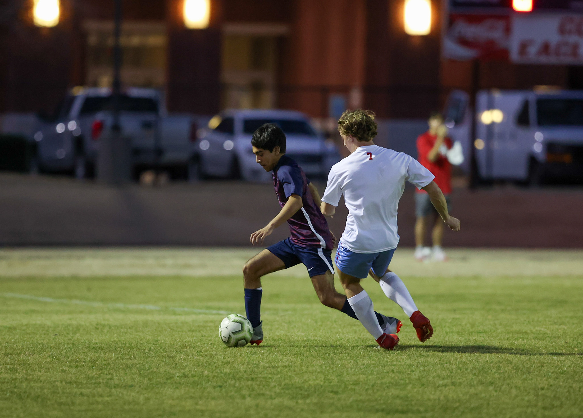 St. Benedict Soccer vs University School of Jackson on March 3, 2022 in a Preseason Match at St. Benedict at Auburndale High School Memphis, TN (Ryan Beatty/SBA)