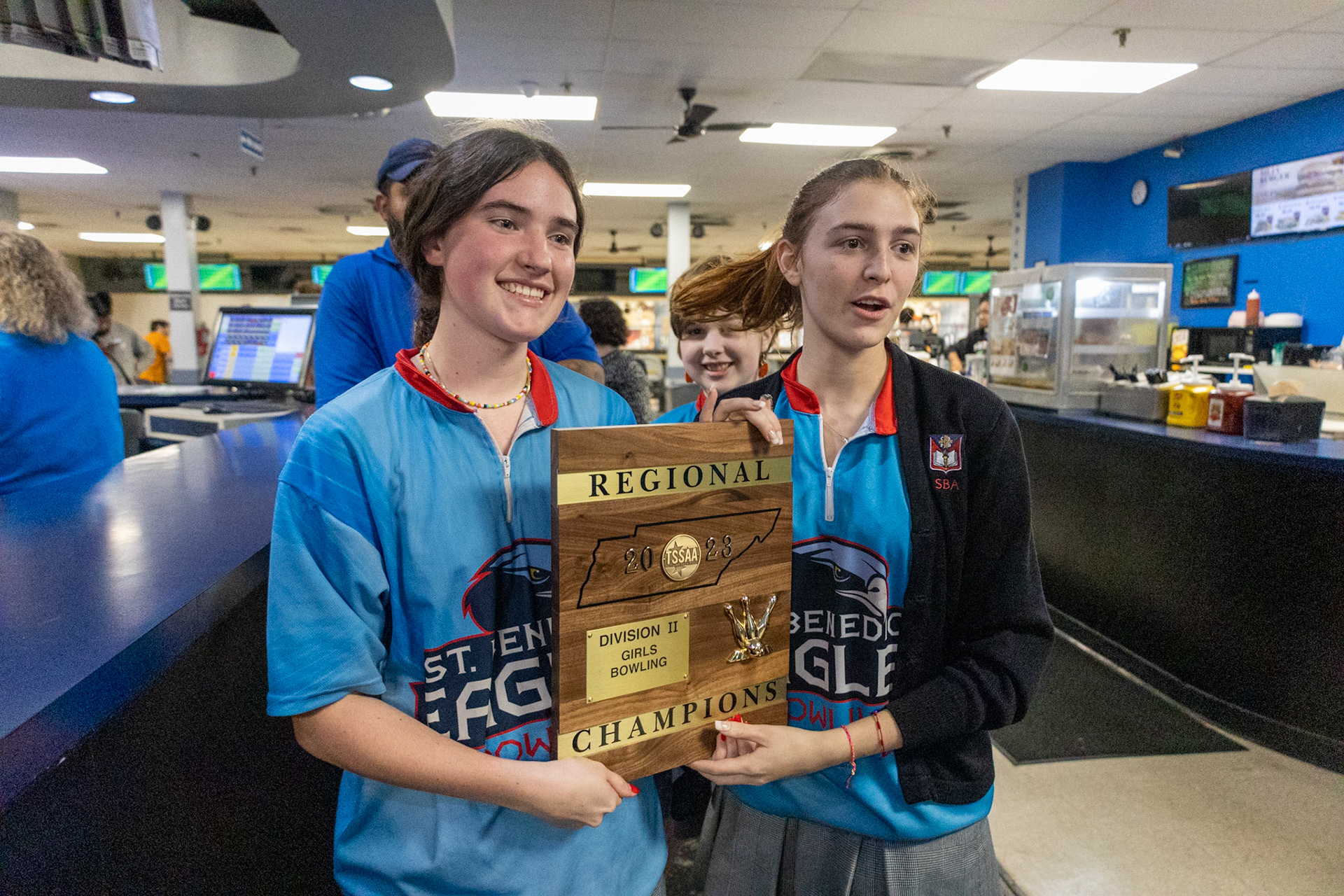 SBA Bowling vs Briarcrest. (Ryan Beatty/SBA)