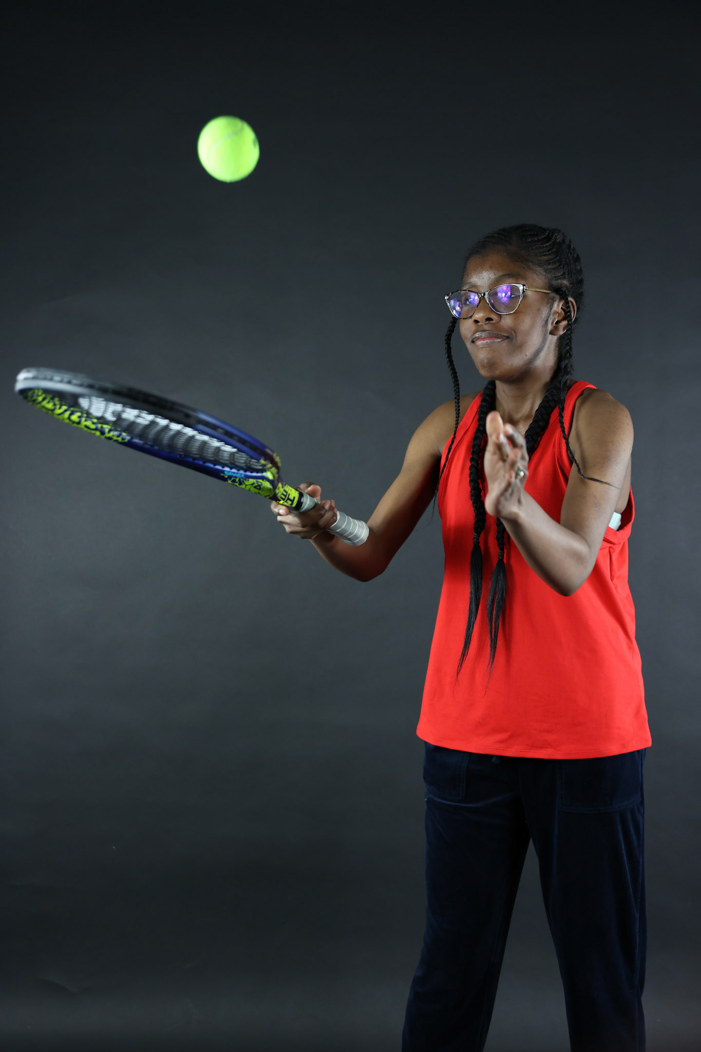 SBA Tennis Media Day 2023. (Ryan Beatty Photo)