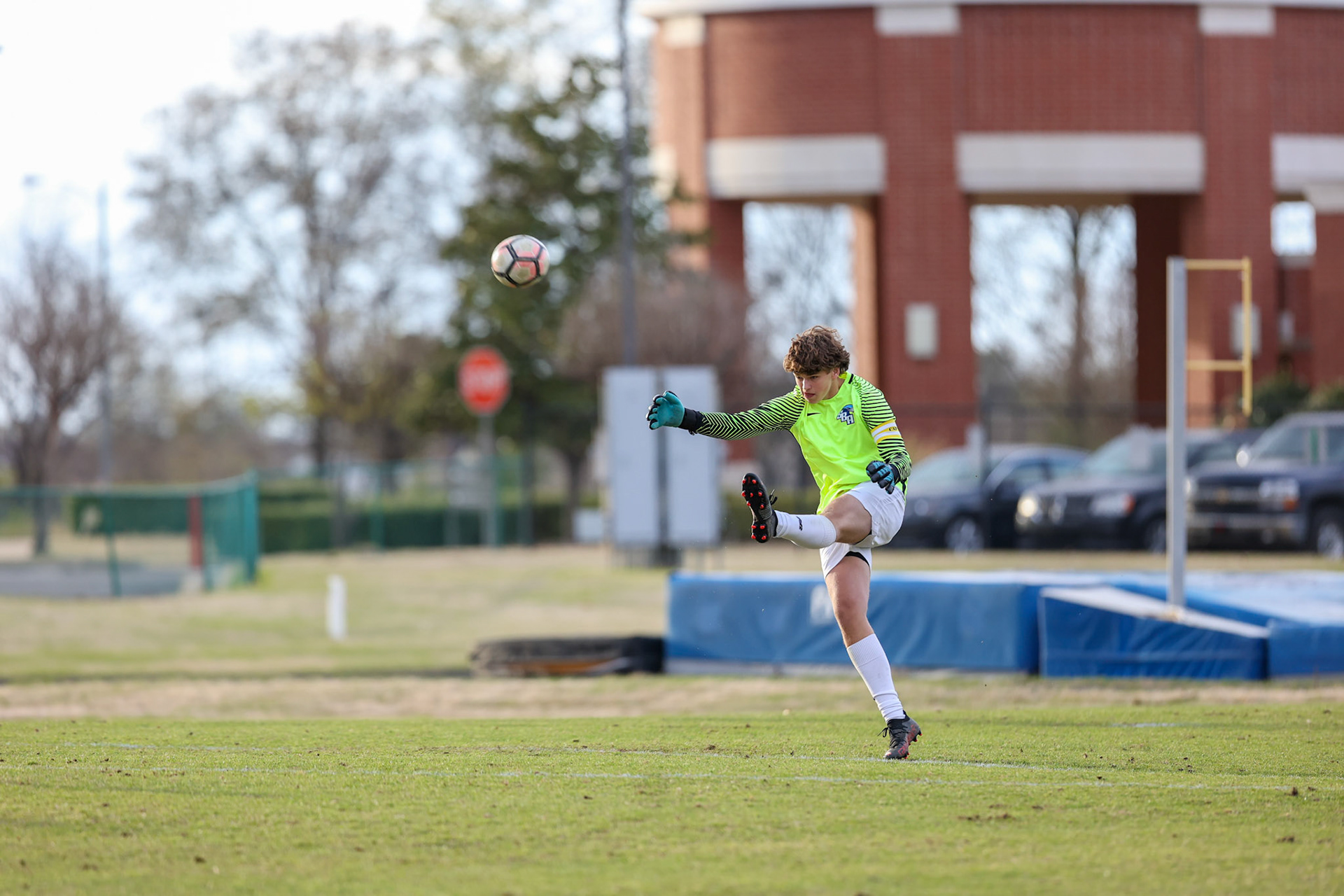 St. Benedict Soccer vs Millington on April 7, 2022 at St. Benedict At Auburndale High School in Memphis, TN. (Ryan Beatty/SBA)