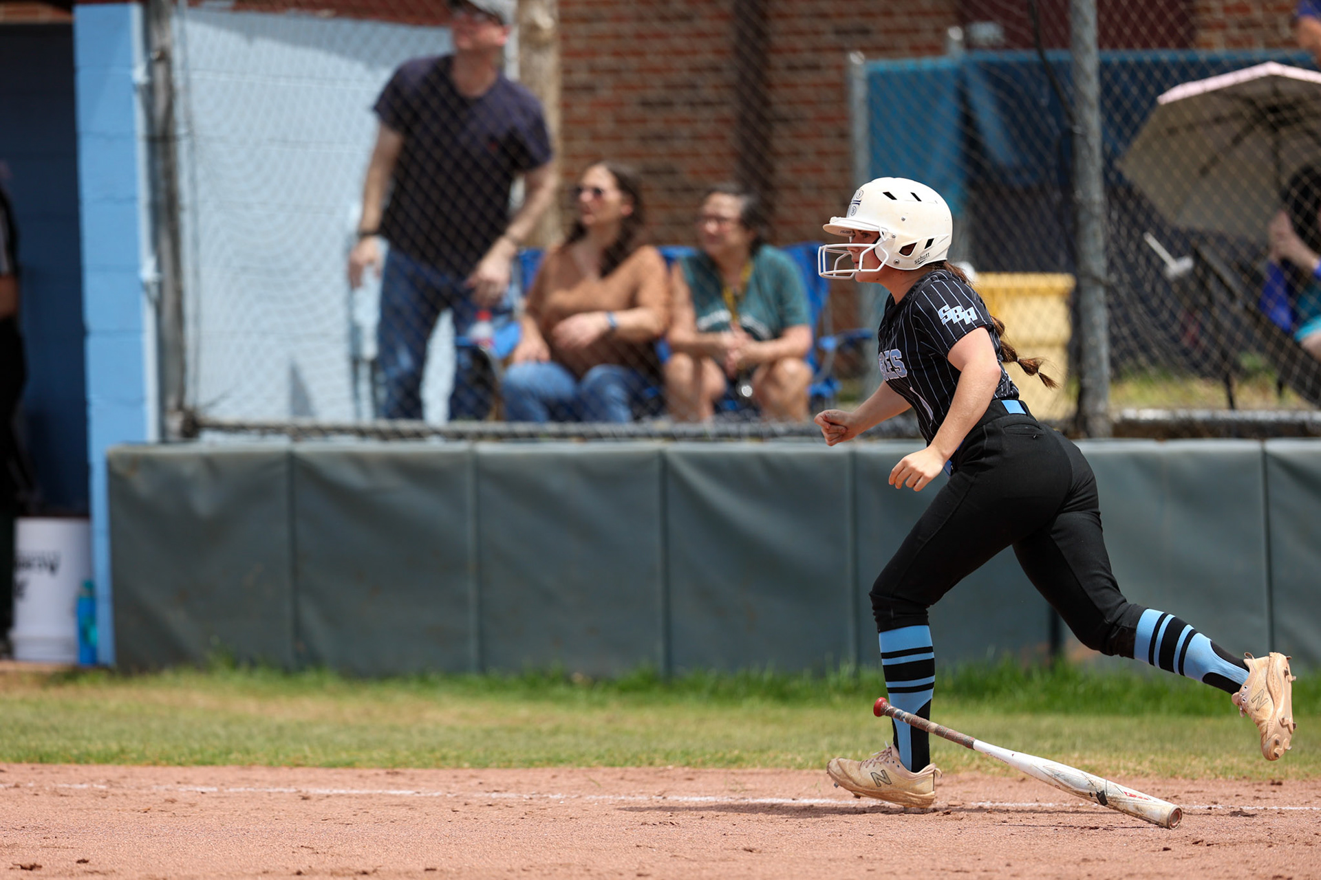 St. Benedict Softball vs Briarcrest at St. Benedict at Auburndale High School on April 23, 2022.  (Ryan Beatty/SBA)