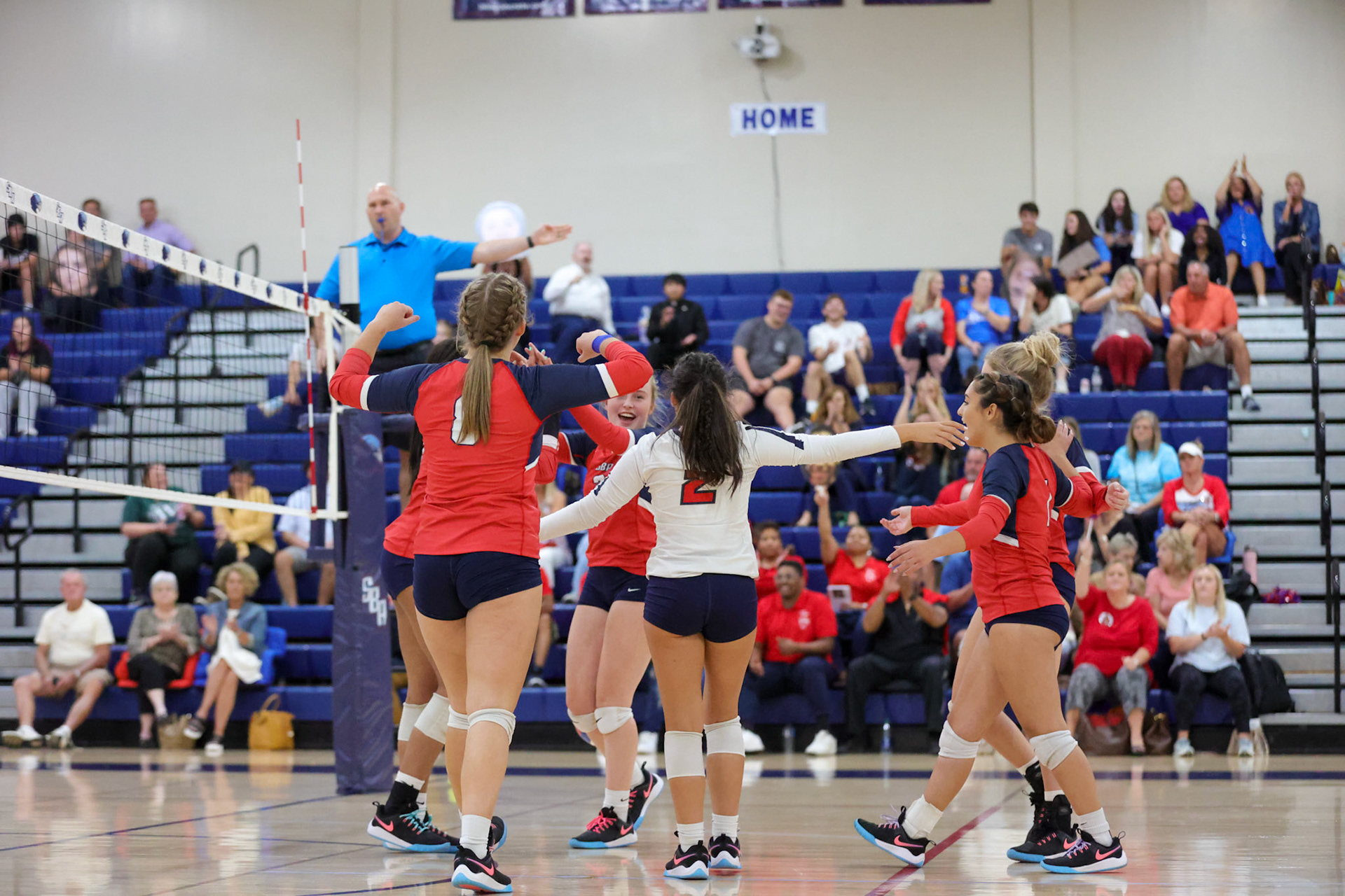 St. Benedict Volleyball vs White Station at St. Benedict at Auburndale in Memphis, TN on Thursday, September 22, 2022. (Ryan Beatty/SBA)