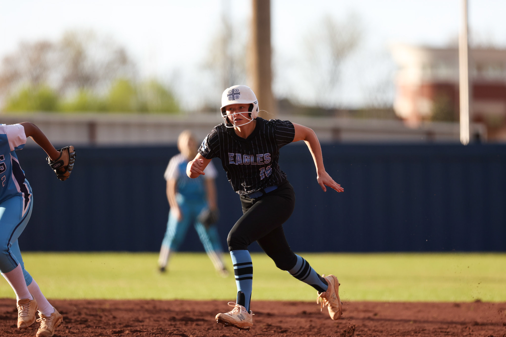 St. Benedict Softball vs St. Agnes Academy on Wednesday April 6, 2022 at St. Benedict At Auburndale High School in Memphis, TN. (Ryan Beatty/SBA)