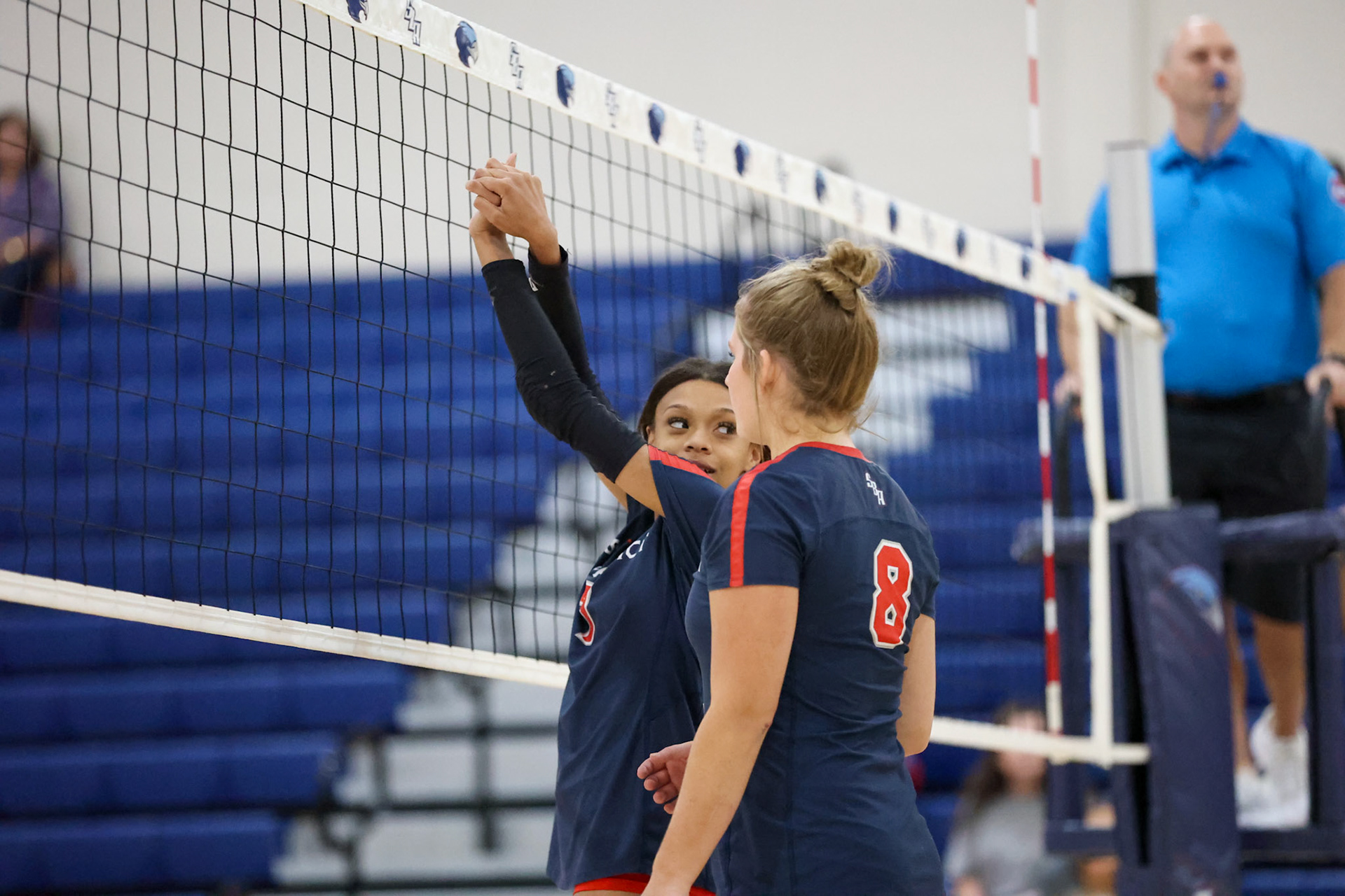St. Benedict Volleyball vs West Memphis at St. Benedict on Monday, September 12, 2022. (Ryan Beatty/SBA)