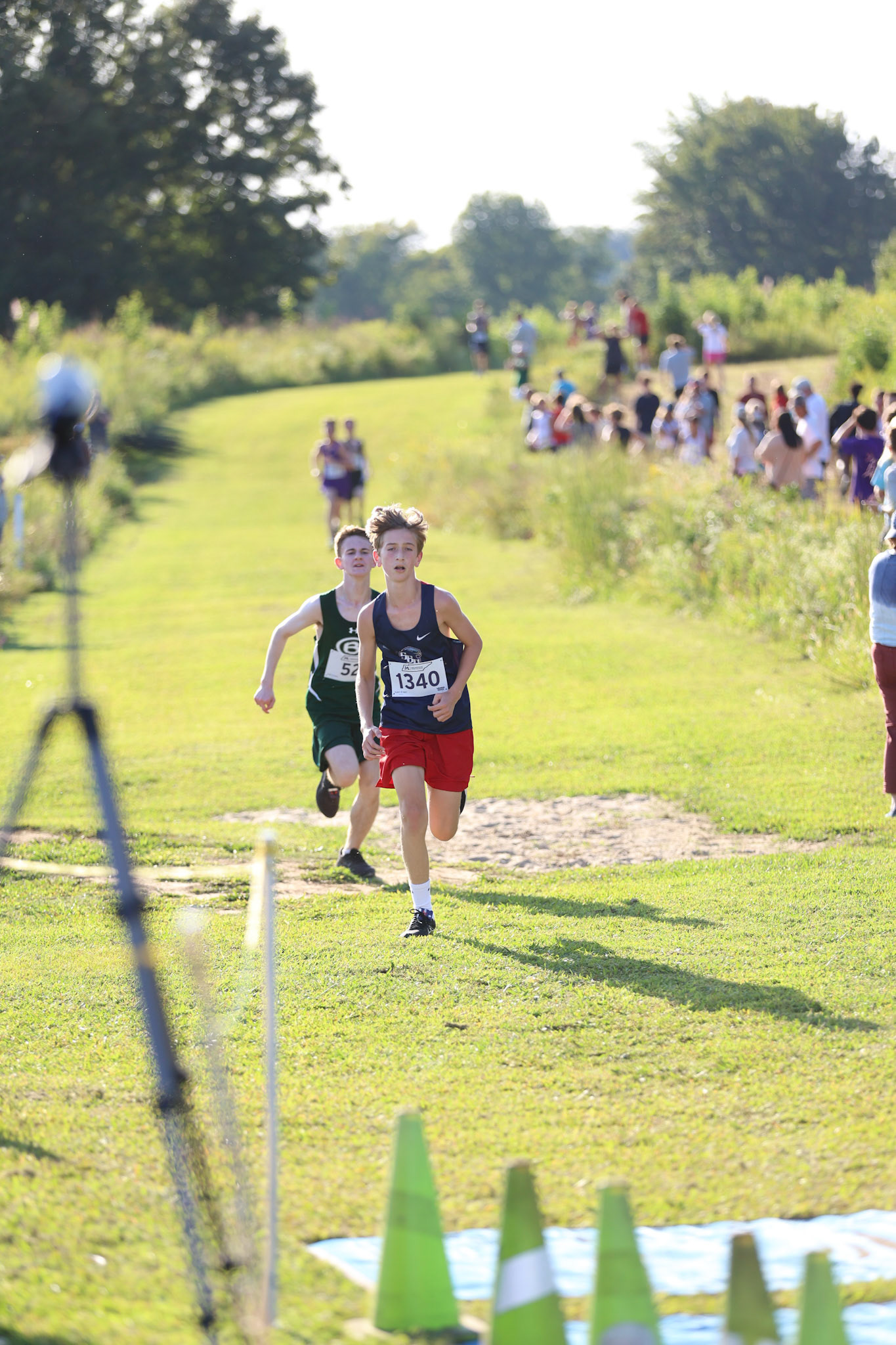 St. Benedict Cross Country MYA Meet 1 at Shelby Farms on Wednesday, September 14, 2022. (Ryan Beatty/SBA)