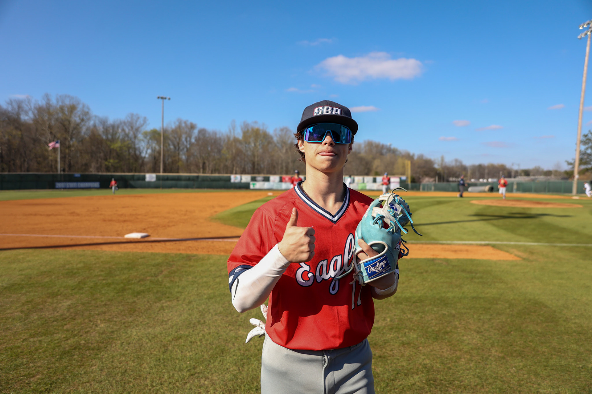 SBA Baseball vs Knights Baseball Academy in Bartlett, TN on Tuesday, March 14, 2023. (Ryan Beatty Photo)