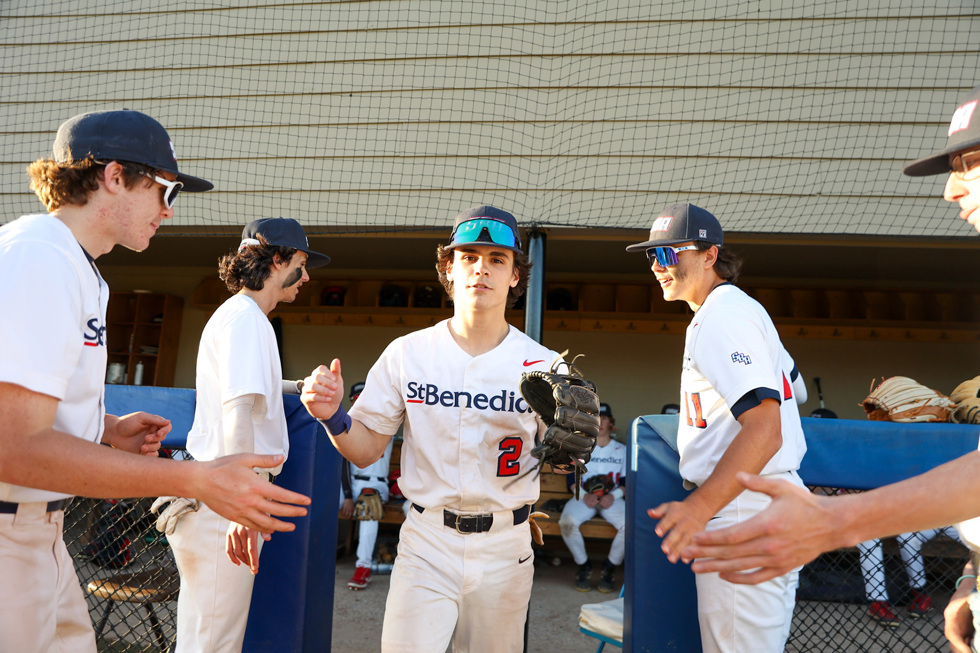 SBA Baseball Senior Night (Ryan Beatty Photo)