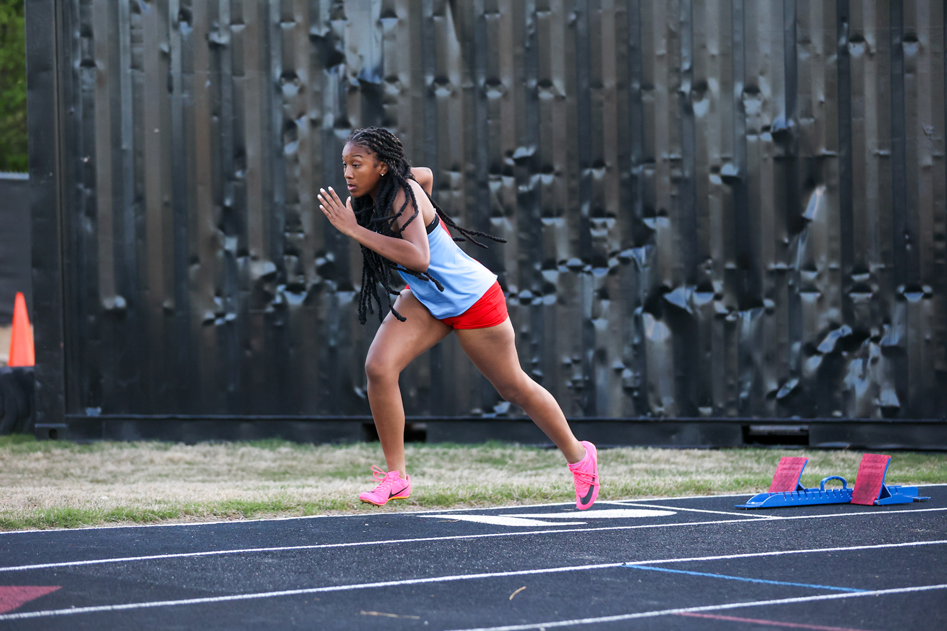 SBA Track at Houston Classic on Friday, April 14, 2023, at Houston High School in Memphis, TN. (Ryan Beatty Photo)