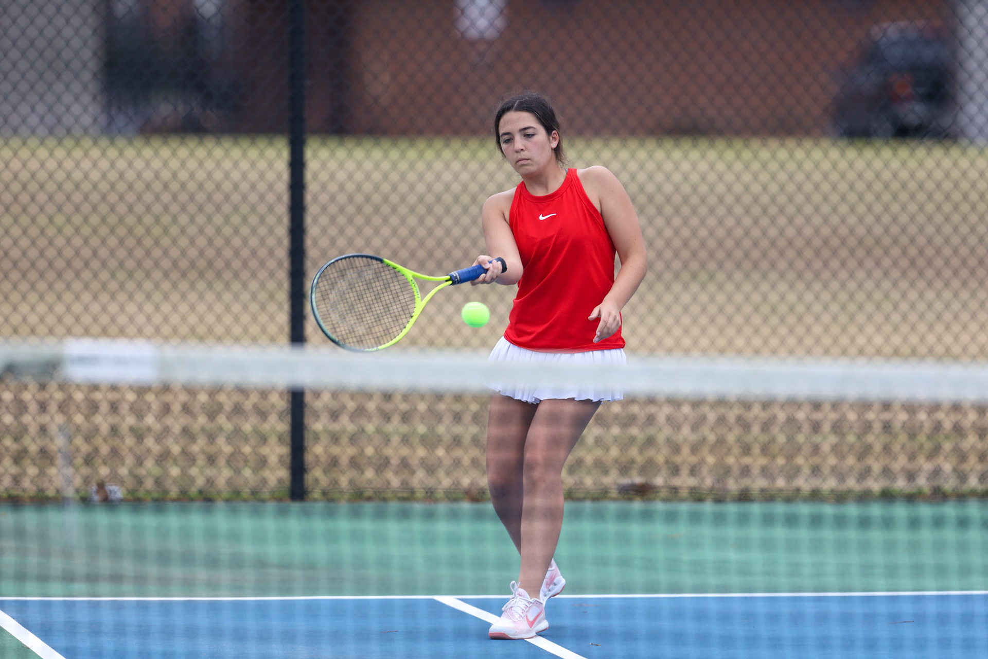 SBA Tennis vs Briacrest on Monday, April 3, 2023. (Ryan Beatty Photo)