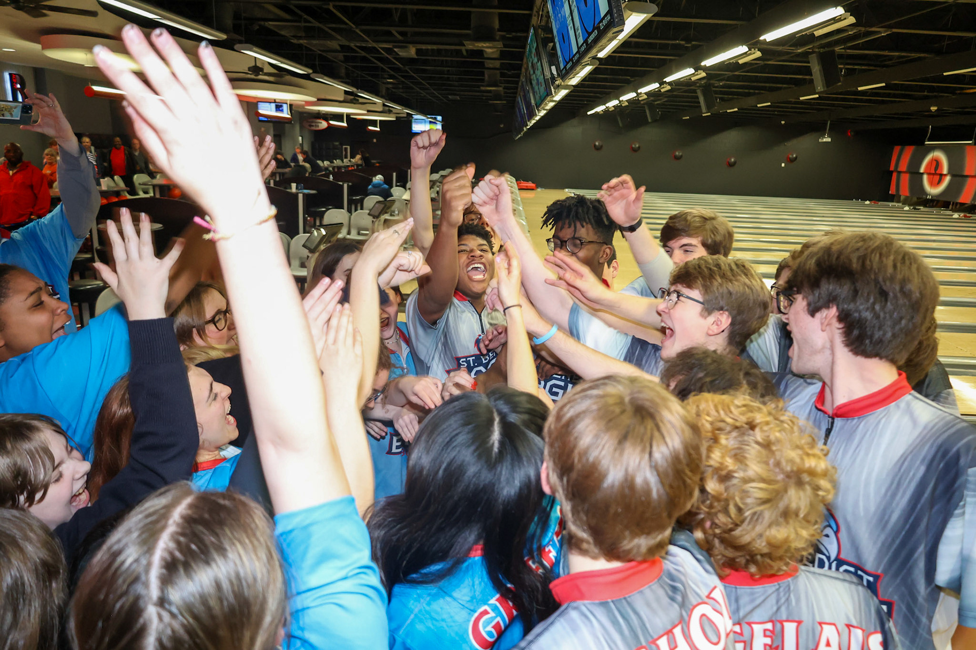 SBA Bowling vs Briarcrest. (Ryan Beatty/SBA)