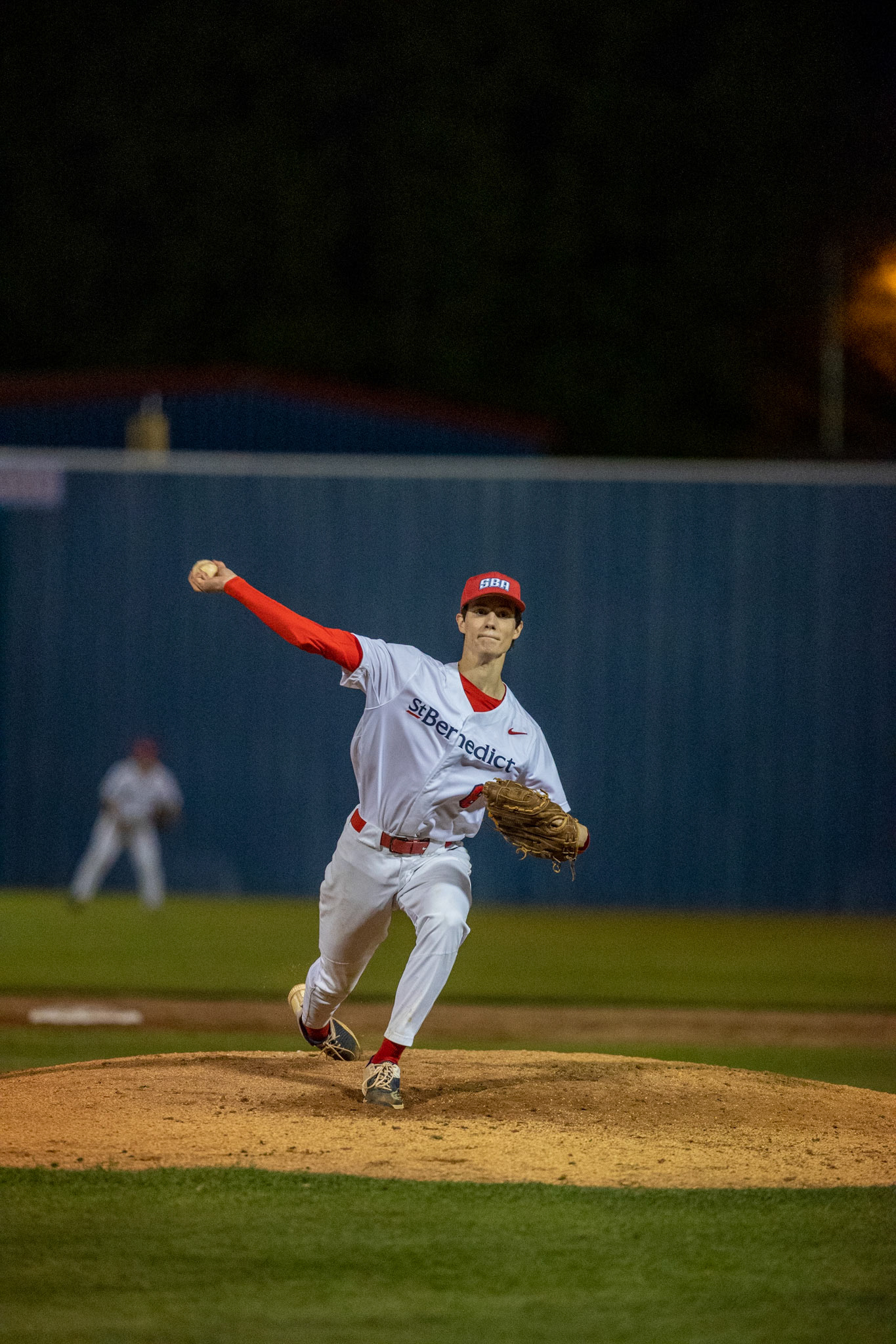 St. Benedict Baseball Senior Night vs CBHS at St. Benedict at Auburndale High School on April 26, 2022.  (Ryan Beatty/SBA)
