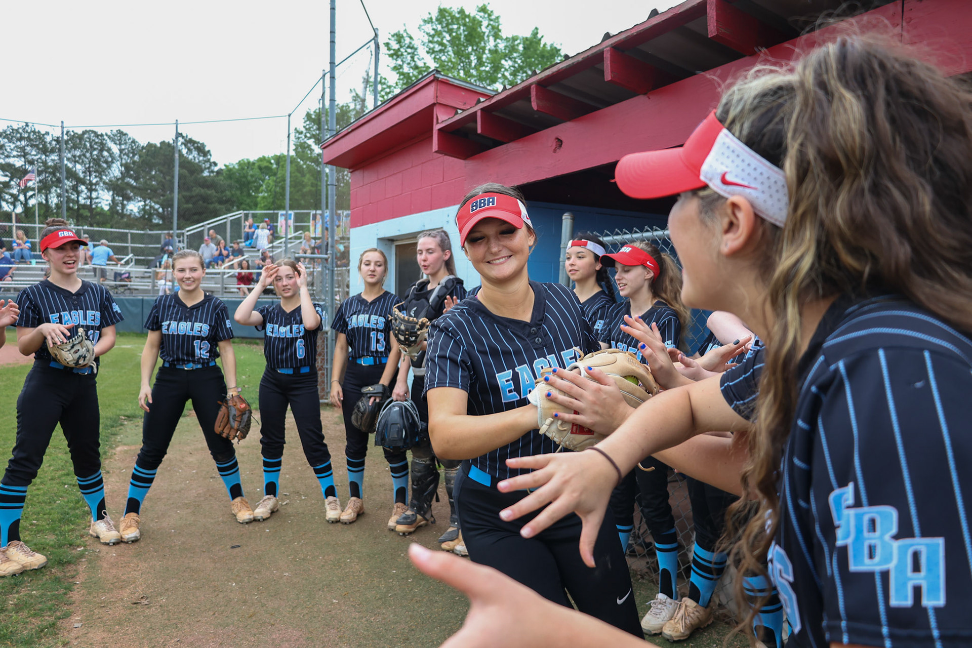 St. Benedict Softball vs Tipton Rosemark Academy at St. Benedict High School in Memphis, TN on May 3, 2022. (Ryan Beatty/SBA)