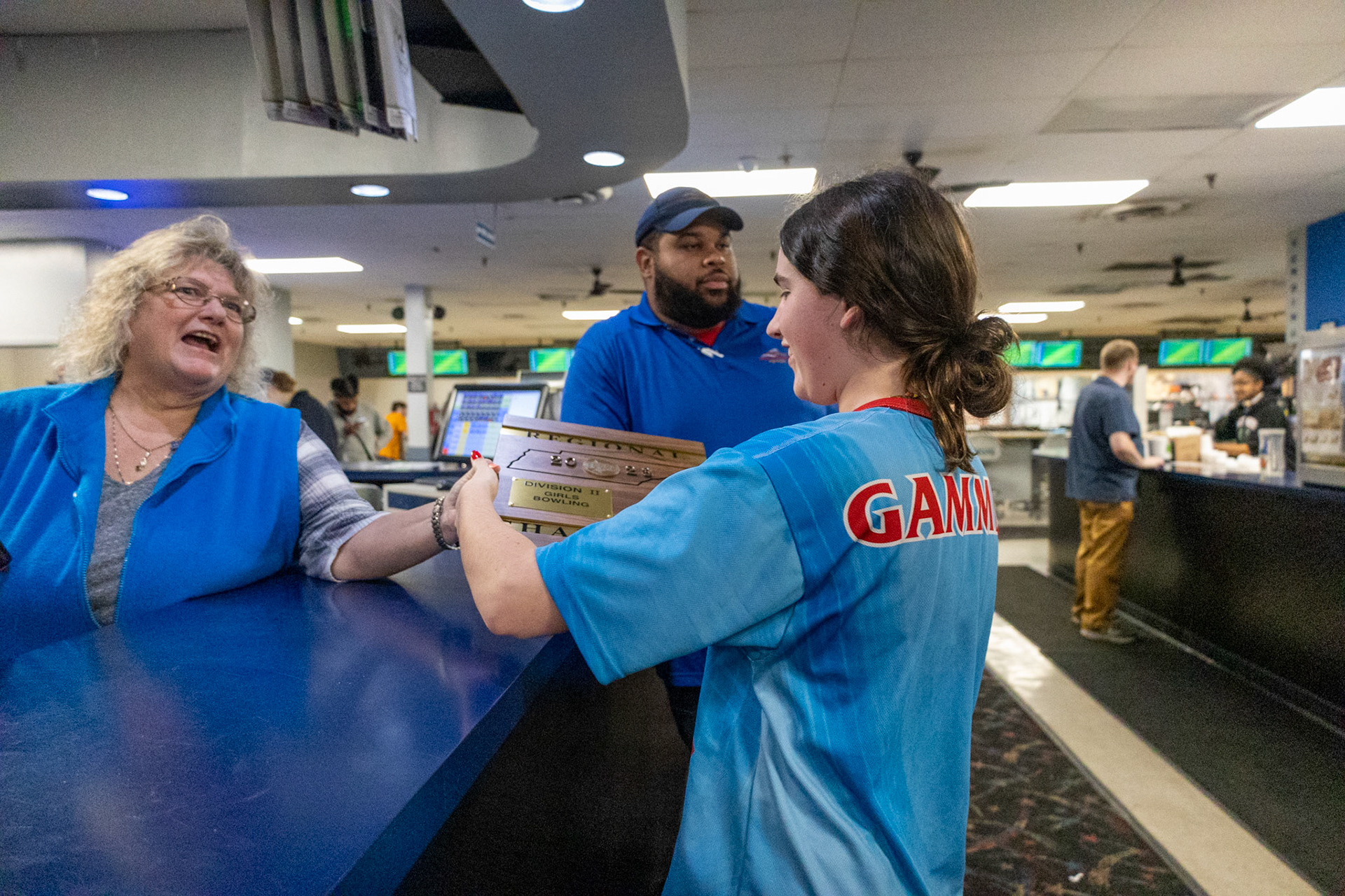 SBA Bowling vs Briarcrest. (Ryan Beatty/SBA)