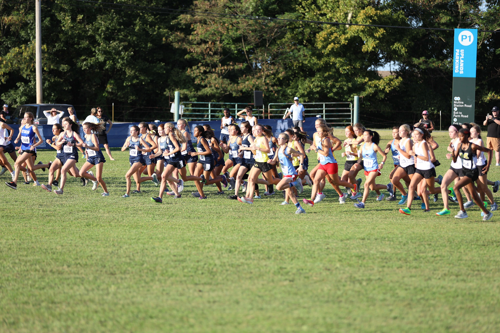 St. Benedict Cross Country MYA Meet 1 at Shelby Farms on Wednesday, September 14, 2022. (Ryan Beatty/SBA)