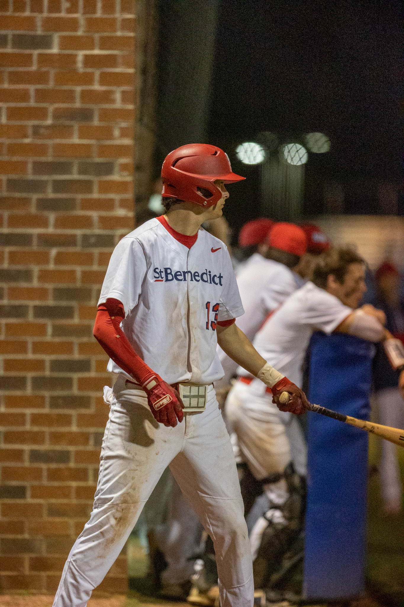 St. Benedict Baseball Senior Night vs CBHS at St. Benedict at Auburndale High School on April 26, 2022.  (Ryan Beatty/SBA)