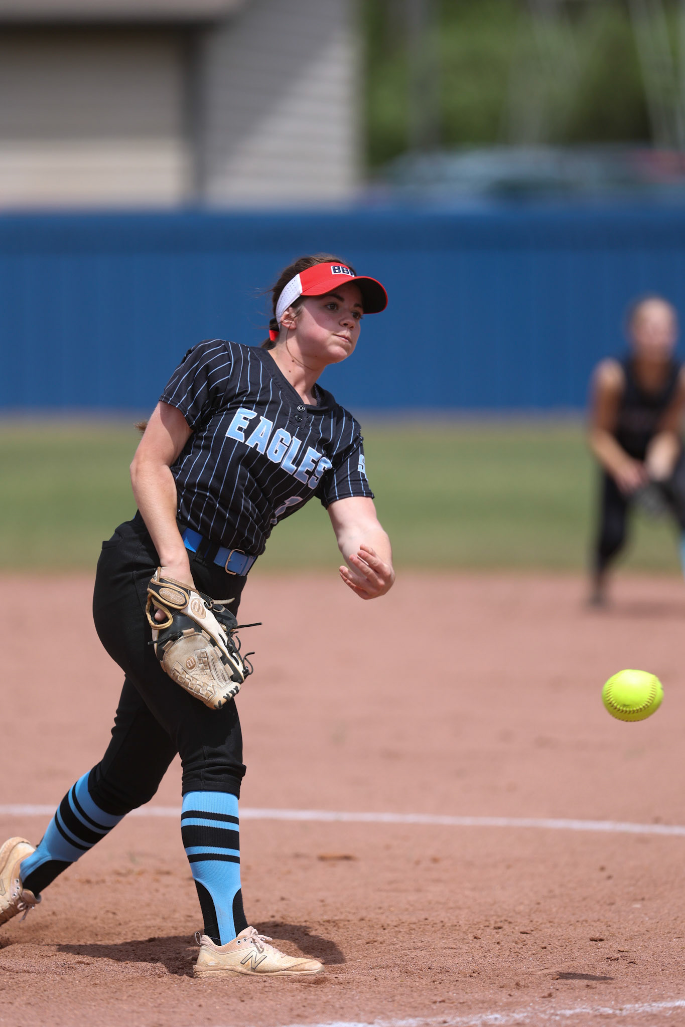 St. Benedict Softball vs Briarcrest at St. Benedict at Auburndale High School on April 23, 2022.  (Ryan Beatty/SBA)