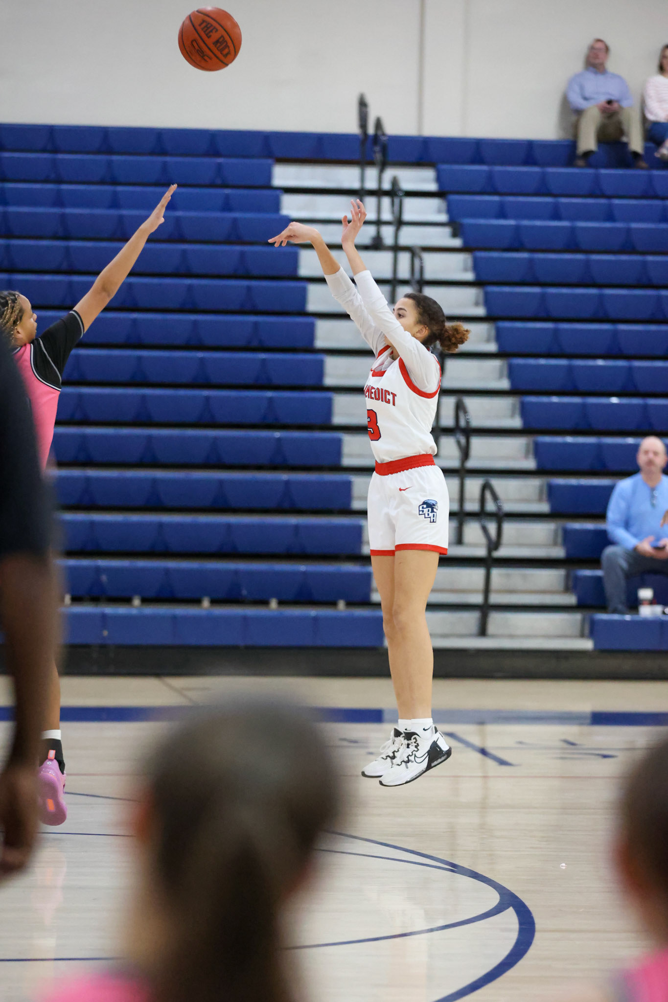SBA Girls Basketball vs MHEA. (Ryan Beatty Photo)