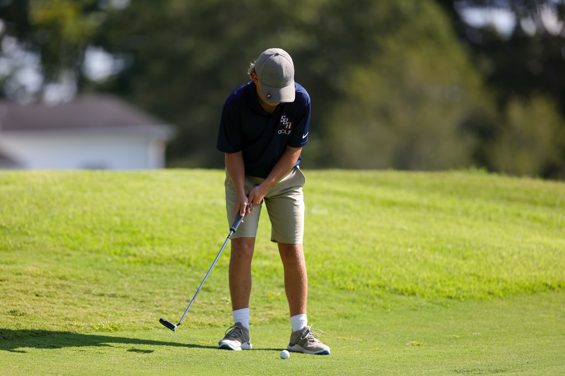 St. Benedict Boys Golf at Colonial on August 30, 2022. (Ryan Beatty/SBA)