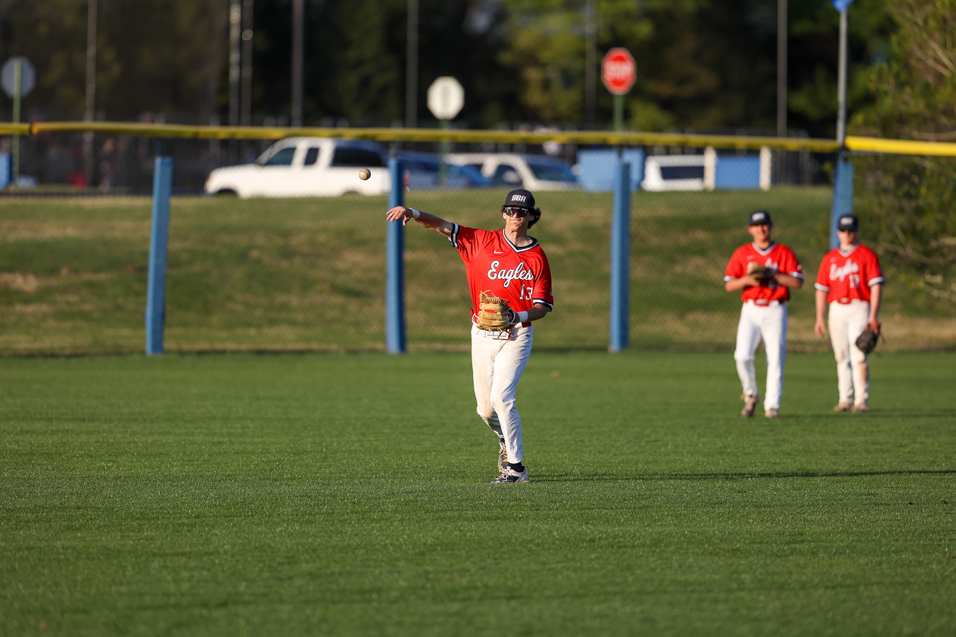 St. Benedict Baseball at MUS. (Ryan Beatty/SBA)