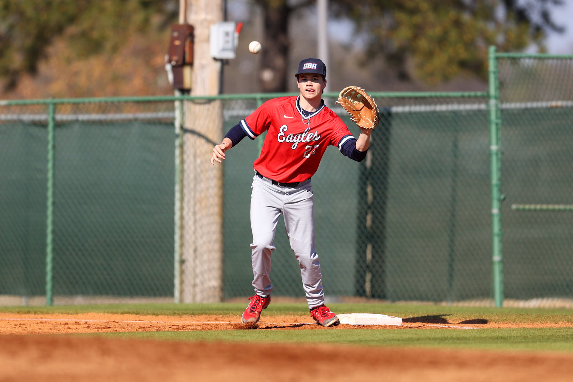 SBA Baseball vs Knights Baseball Academy in Bartlett, TN on Tuesday, March 14, 2023. (Ryan Beatty Photo)