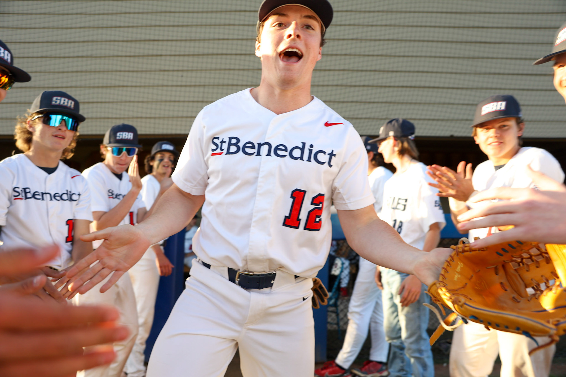 SBA Baseball Senior Night (Ryan Beatty Photo)