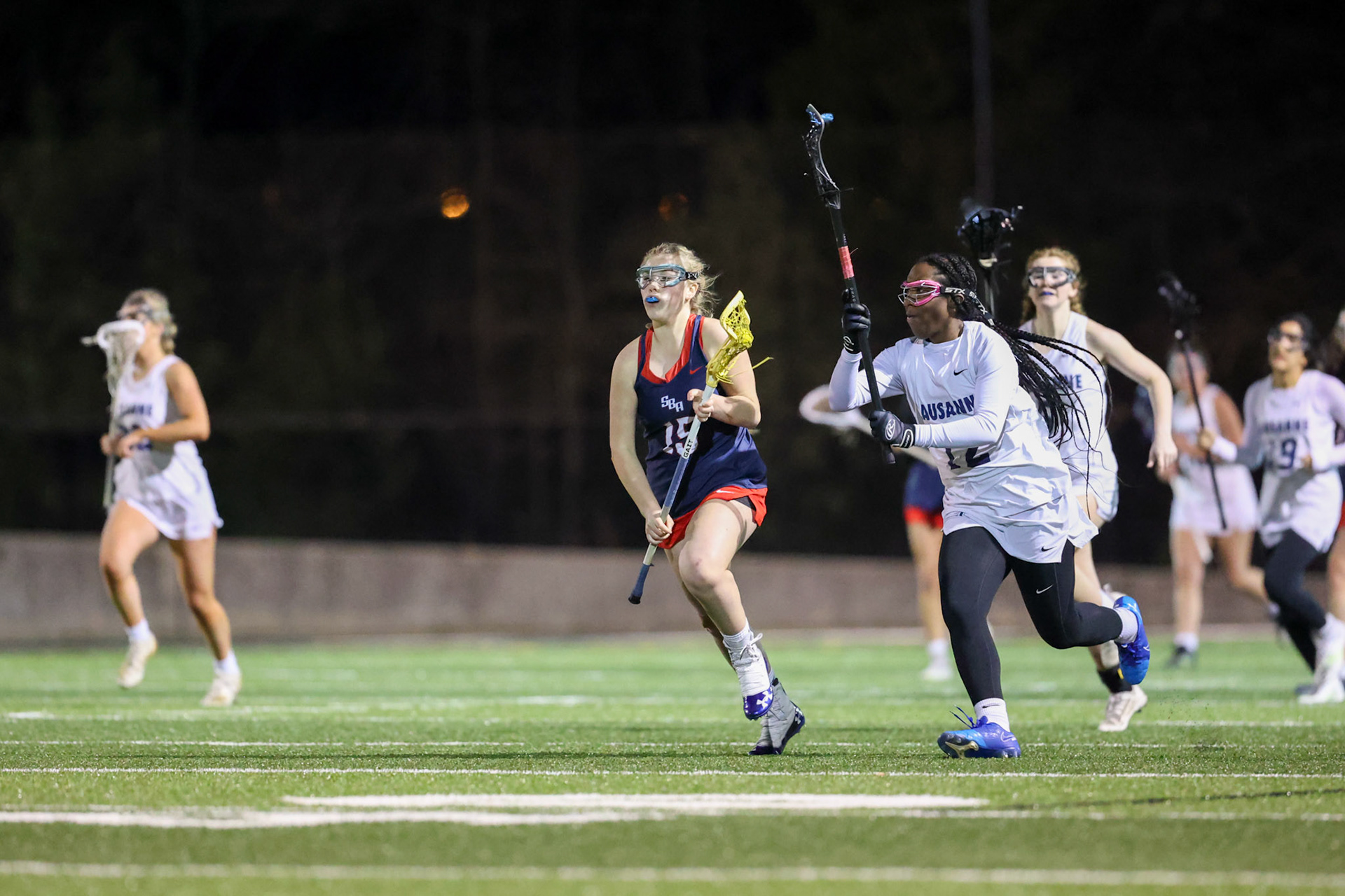 SBA Girls Lacrosse vs Lausanne on Wednesday, March 8, 2023. (Ryan Beatty Photo)