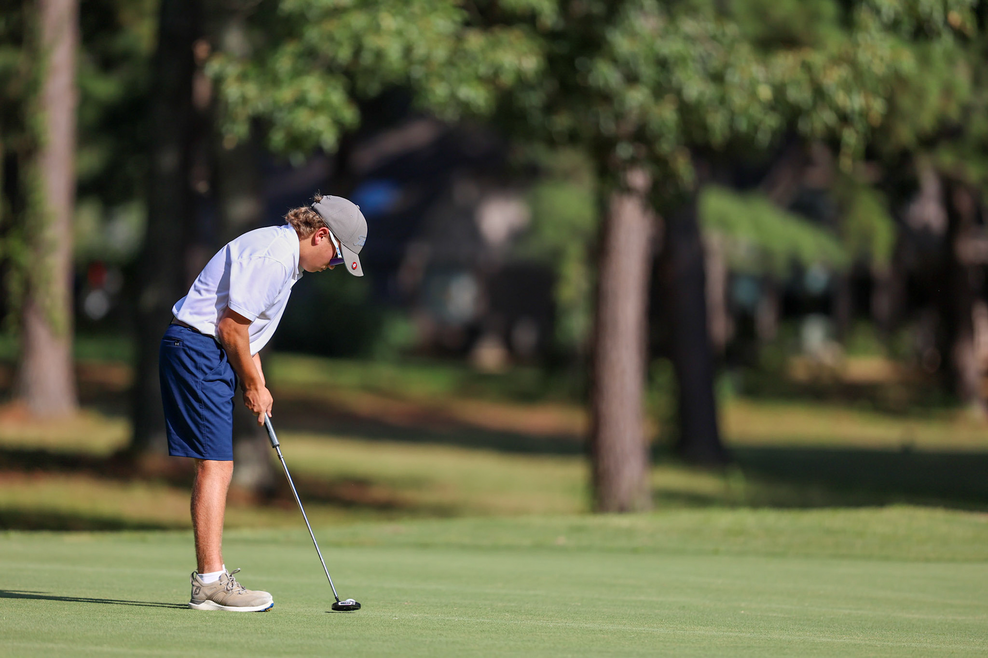 St. Benedict Boys Golf vs Briarcrest at the Lakeland Golf Club on Thursday, September 15, 2022. (Ryan Beatty/SBA)