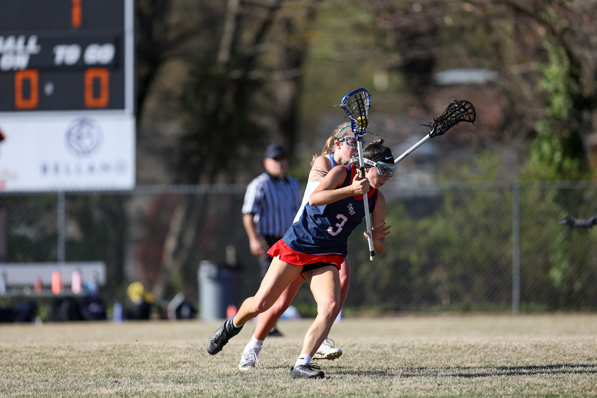 St. Benedict Girls Lacrosse vs St. Agnes on April 5, 2022 at St. Agnes Academy in Memphis, TN. (Ryan Beatty/SBA)