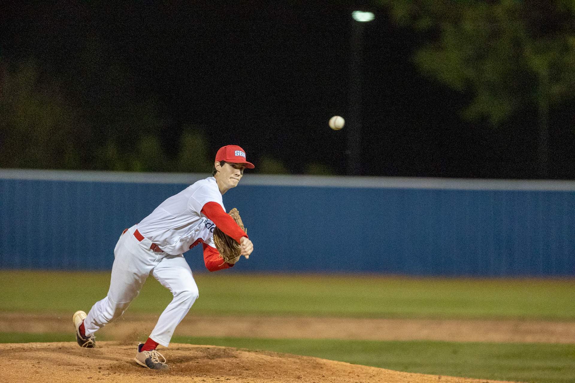 St. Benedict Baseball Senior Night vs CBHS at St. Benedict at Auburndale High School on April 26, 2022.  (Ryan Beatty/SBA)