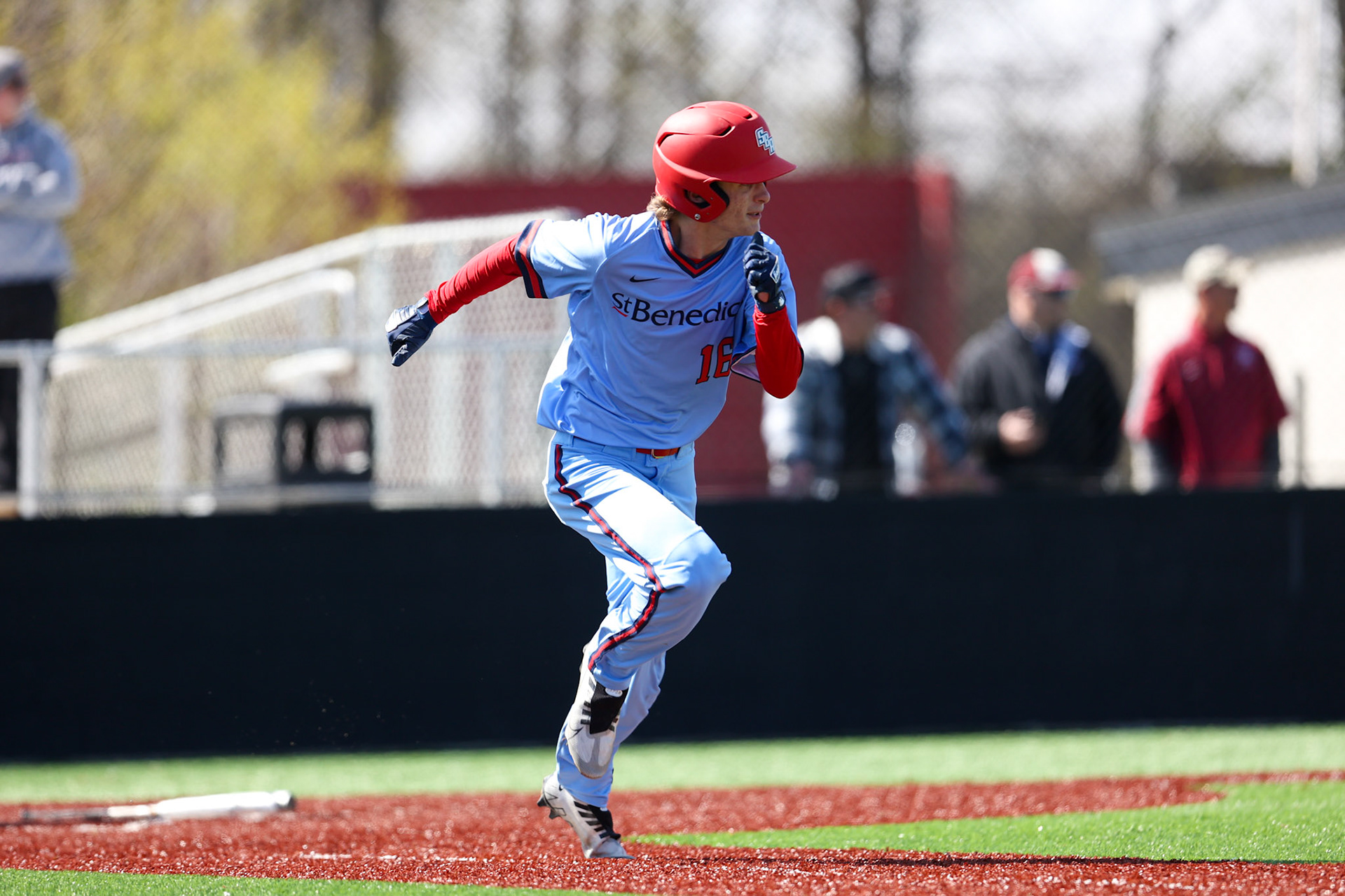 SBA Baseball at ECS on Wednesday, March 15, 2023. (Ryan Beatty Photo)