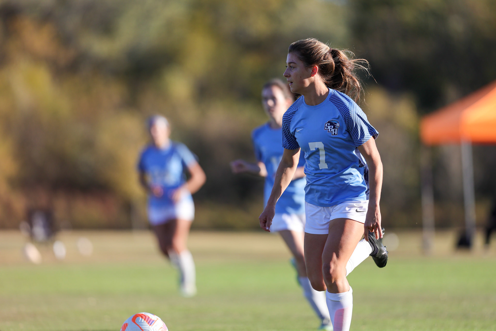 SBA Girl’s Soccer vs. Ensworth in the first round of the TSSAA State Tournament in Nashville, TN, on Oct. 17, 2022. (Ryan Beatty/SBA)