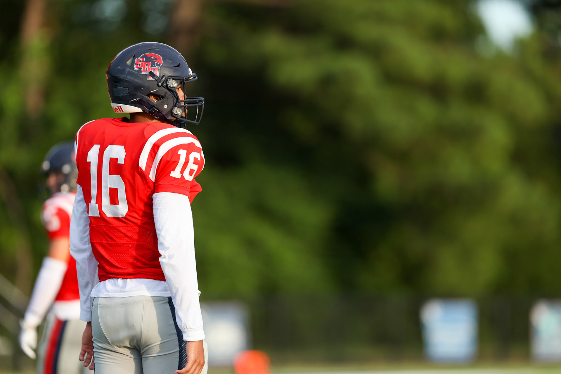 SBA Football Scrimmage on Friday, August 5, 2022 at St. Benedict at Auburndale in Memphis, TN. (Ryan Beatty/SBA)