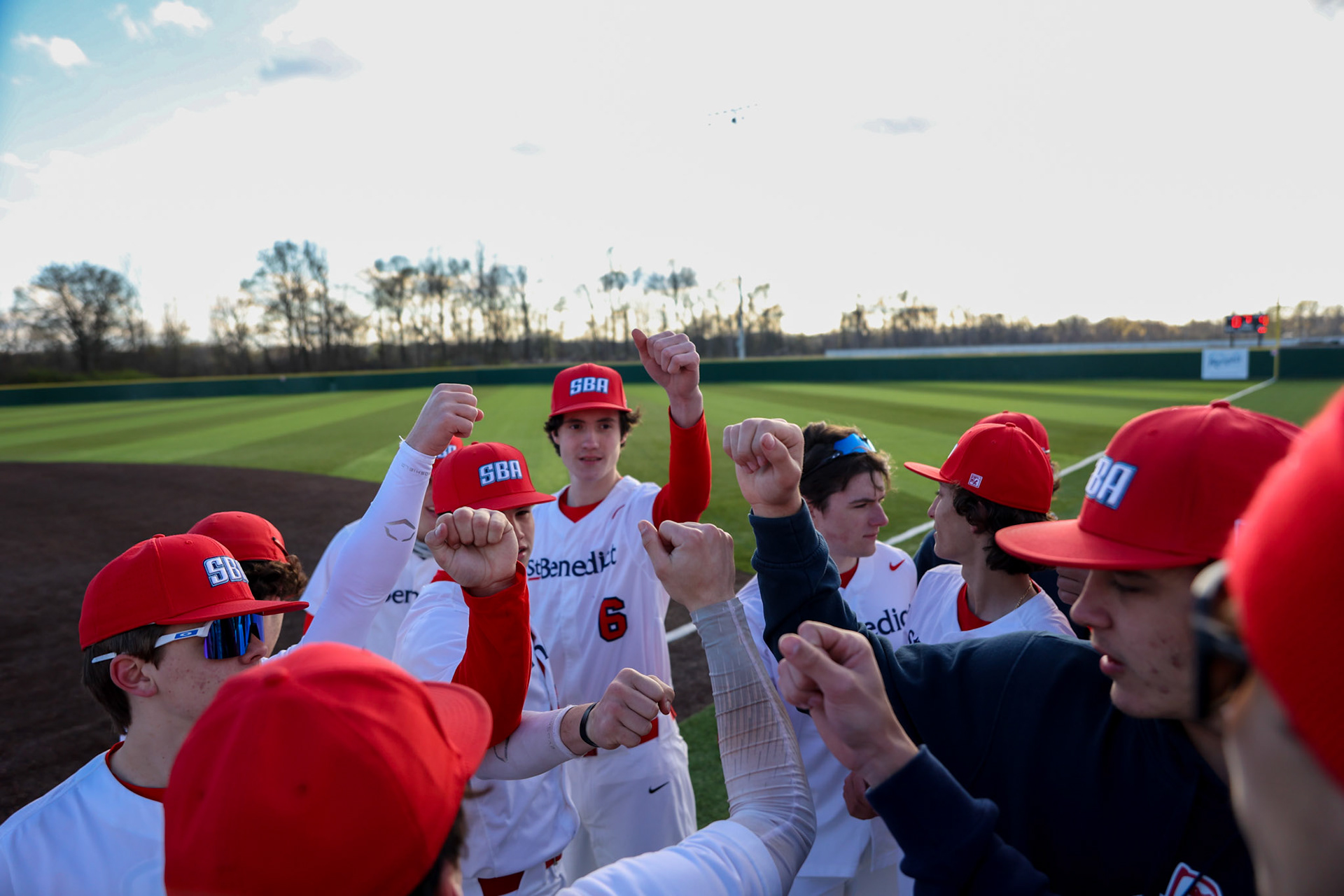 SBA Baseball vs Fayette Academy at USA Stadium in Millington, TN on Monday, March 13, 2023. (Ryan Beatty Photo)