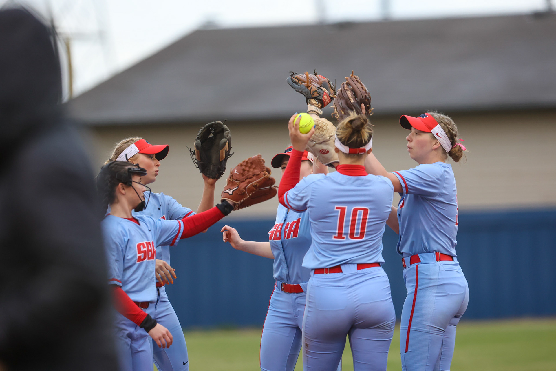 St. Benedict Softball vs Millington on Senior Night at St. Benedict at Auburndale in Memphis, TN on April 20, 2022. (Ryan Beatty/SBA)