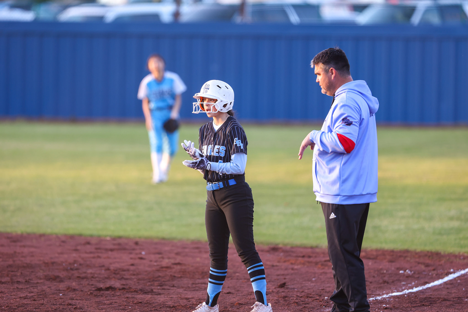 St. Benedict Softball vs St. Agnes Academy on Wednesday April 6, 2022 at St. Benedict At Auburndale High School in Memphis, TN. (Ryan Beatty/SBA)