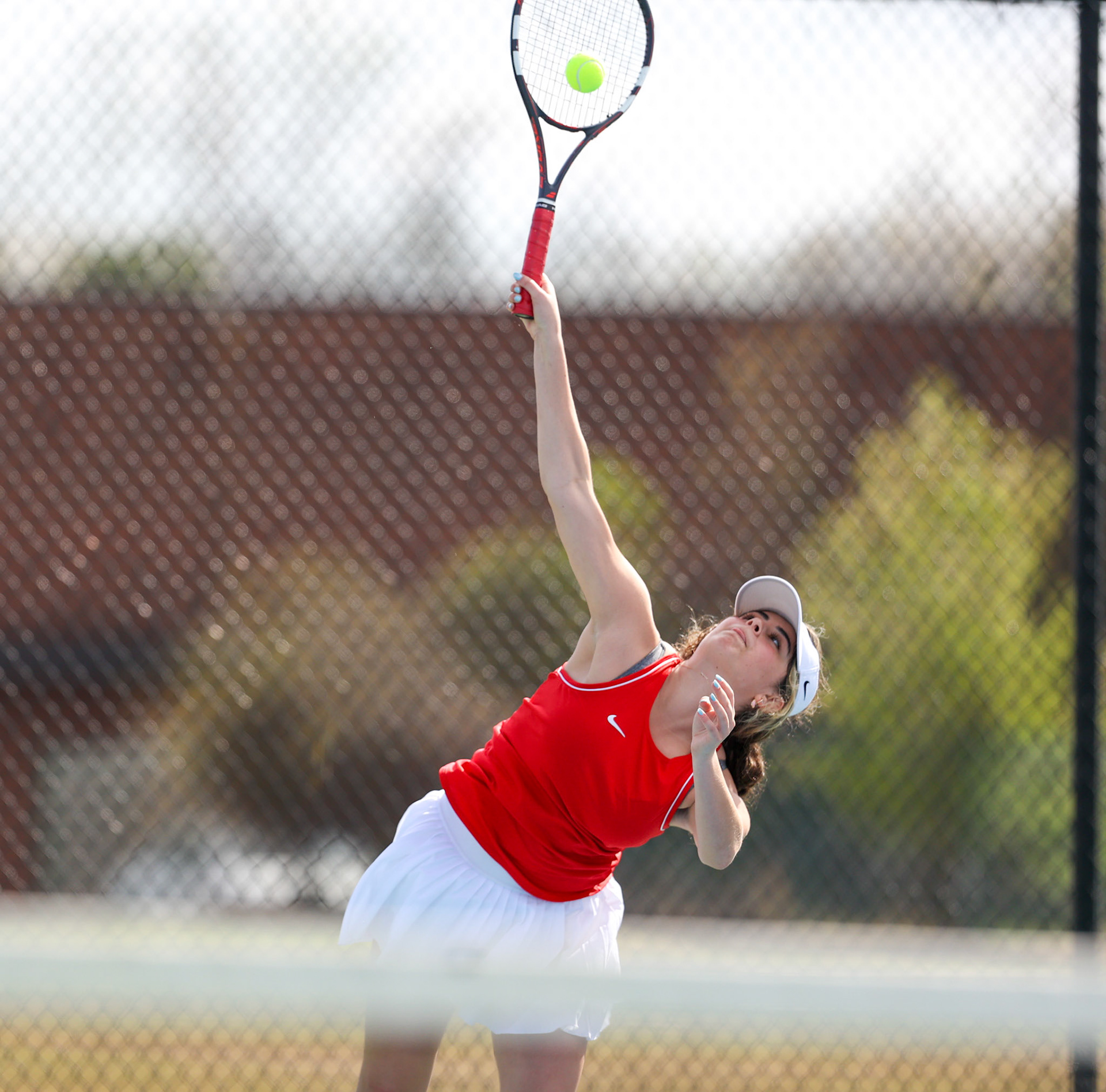 St. Benedict Tennis vs St. Mary’s on April 5, 2022 at St. Benedict at Auburndale High School in Memphis, TN. (Ryan Beatty/SBA)